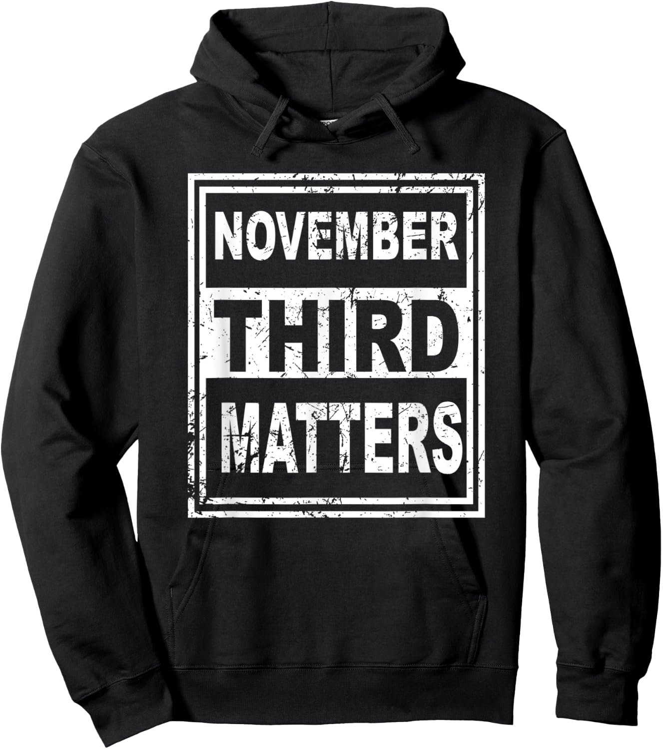November 3rd Matters Vote Early November Third Matters 2020 Hoodie - Hoodie | Black