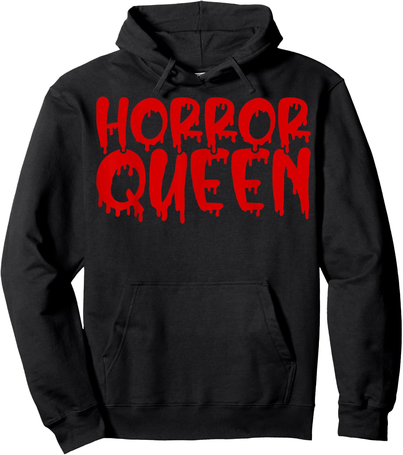 Horror Queen Gift Horror Movie Lovers Horror Themed Gift Hoodie - Hoodie | Black