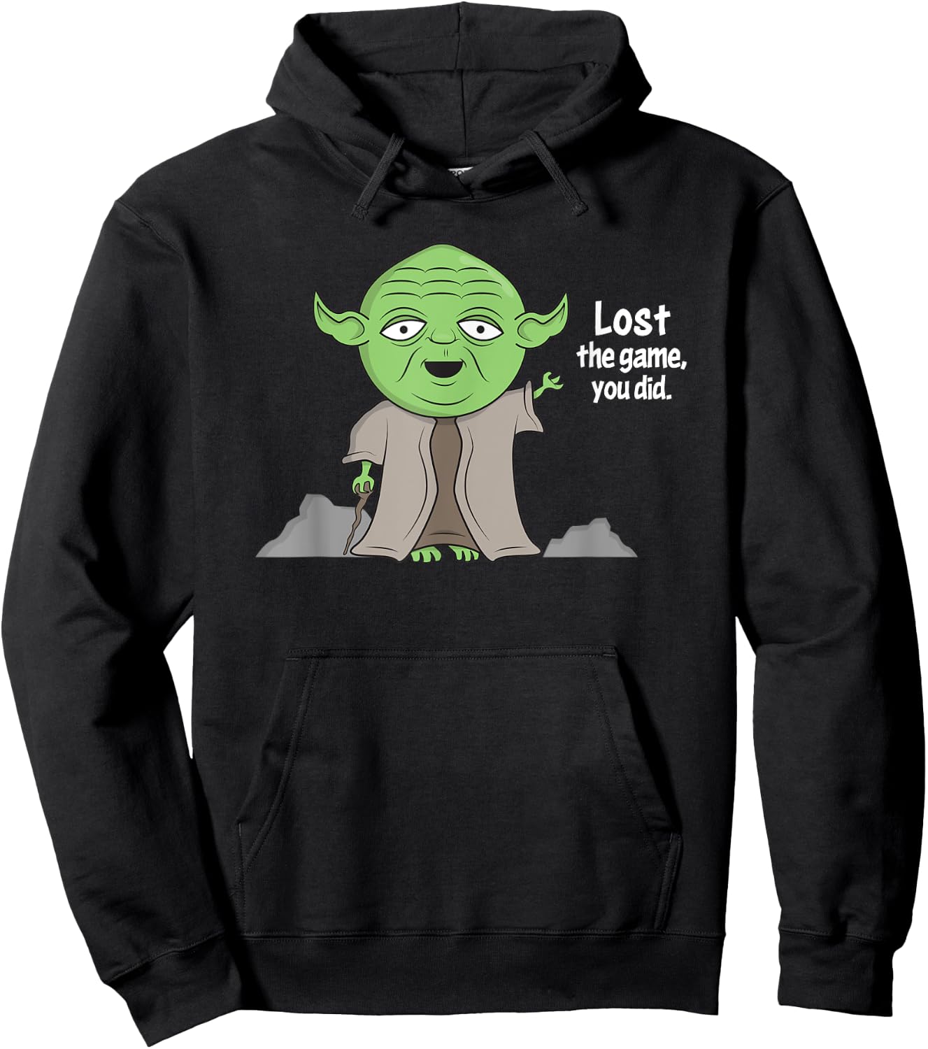 The Game // Thinking About You Just Lost The Game Hoodie - Hoodie | Black
