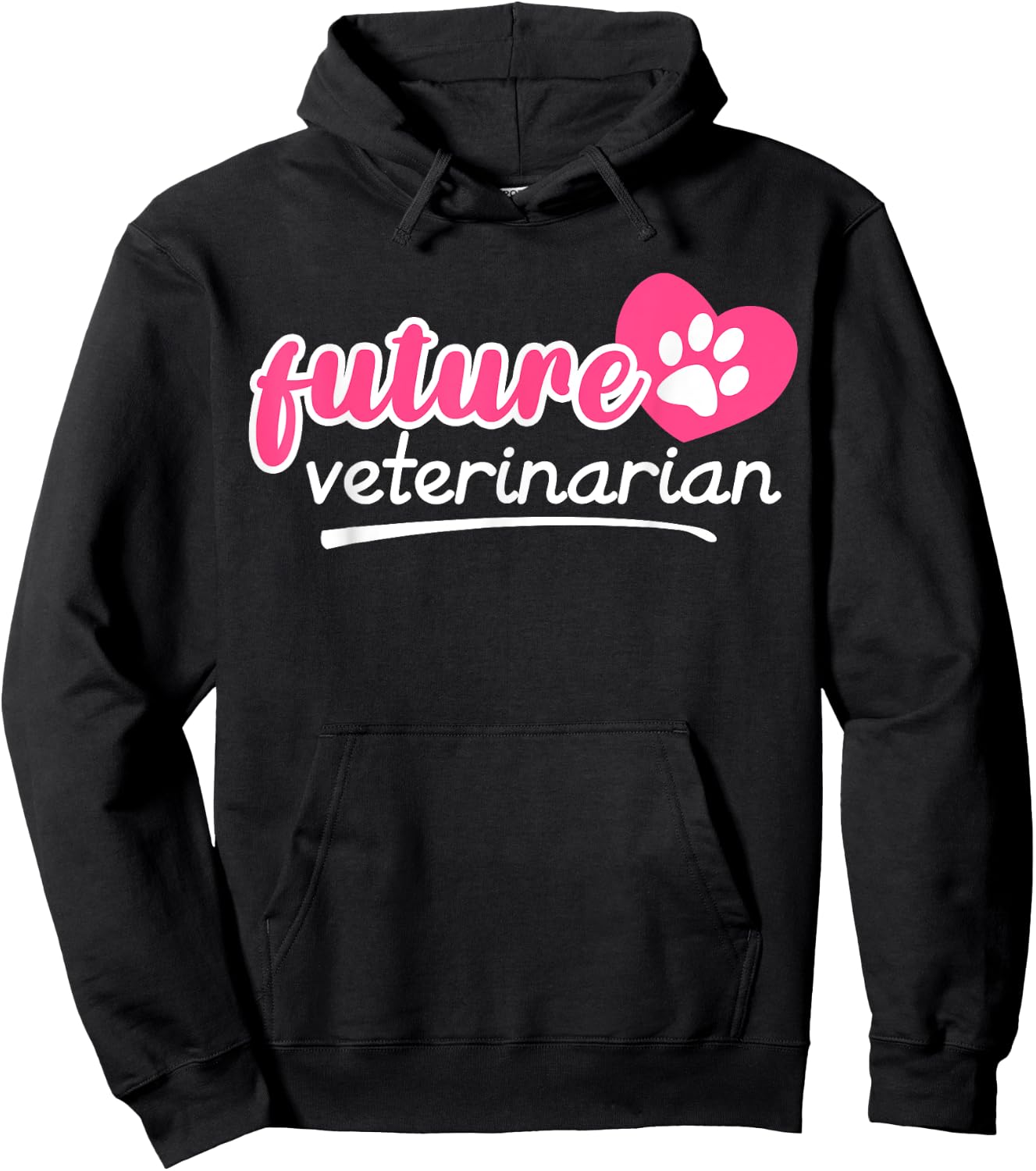 Future Veterinarian Gift Vet Tech Men Women Kids Vet School Hoodie - Hoodie | Black