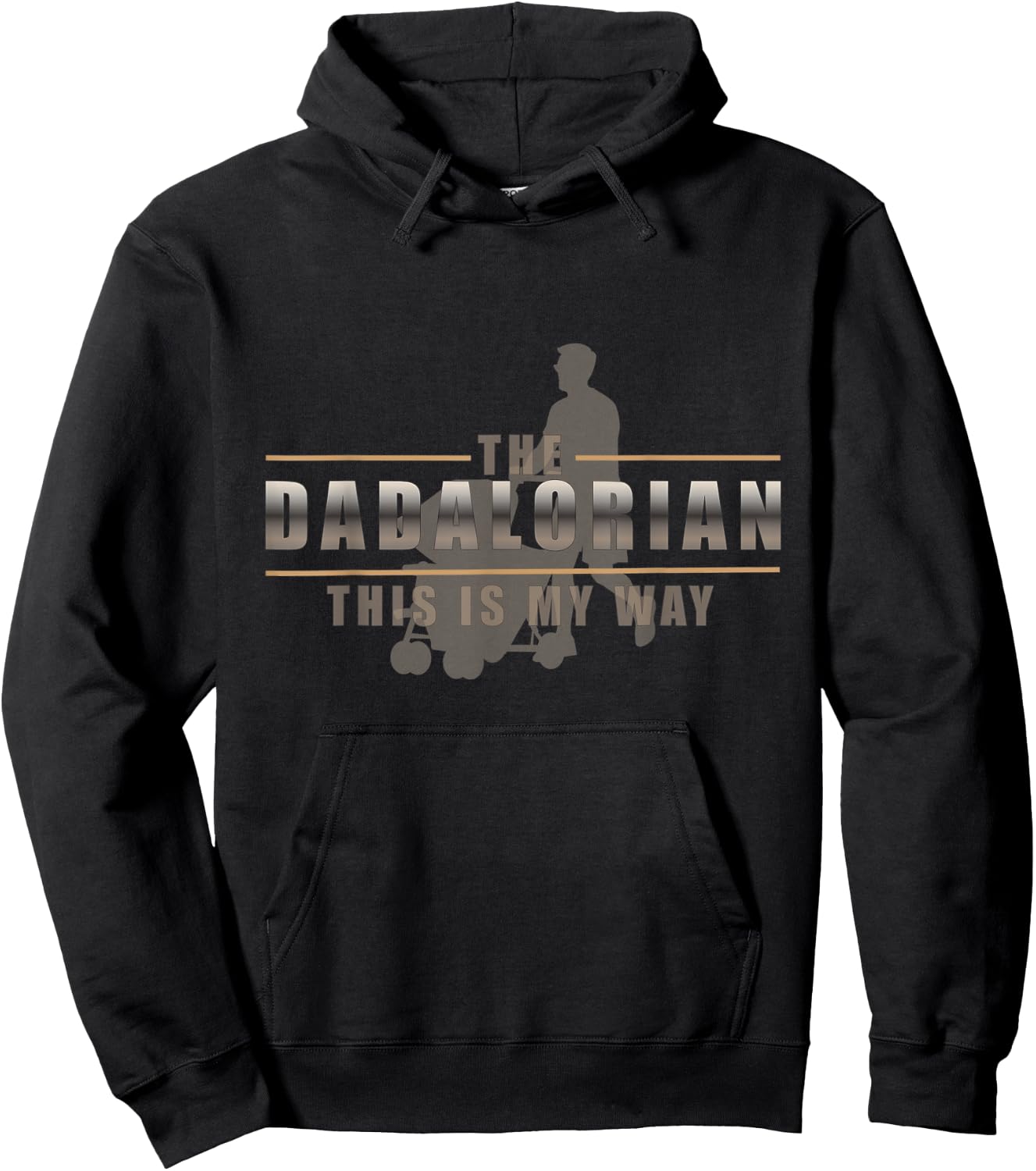 The Dada lorian Gift best Dad Hoodie - Hoodie | Black