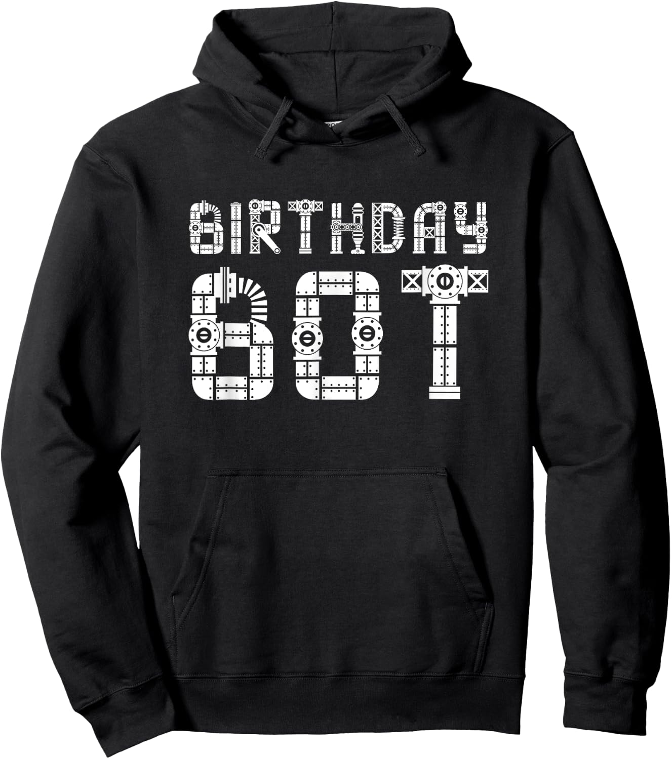 Birthday Bot | Robot Birthday Hoodie - Hoodie | Black