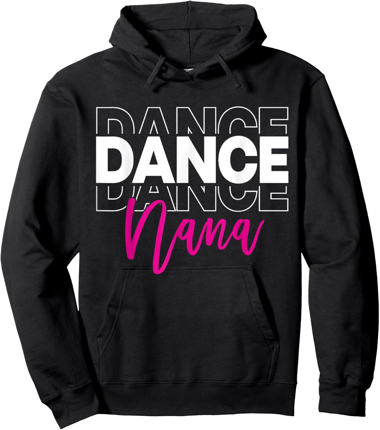 Dance Nana Dancing Nana Life Girls Women Dancer Cute Hoodie - Hoodie | Black