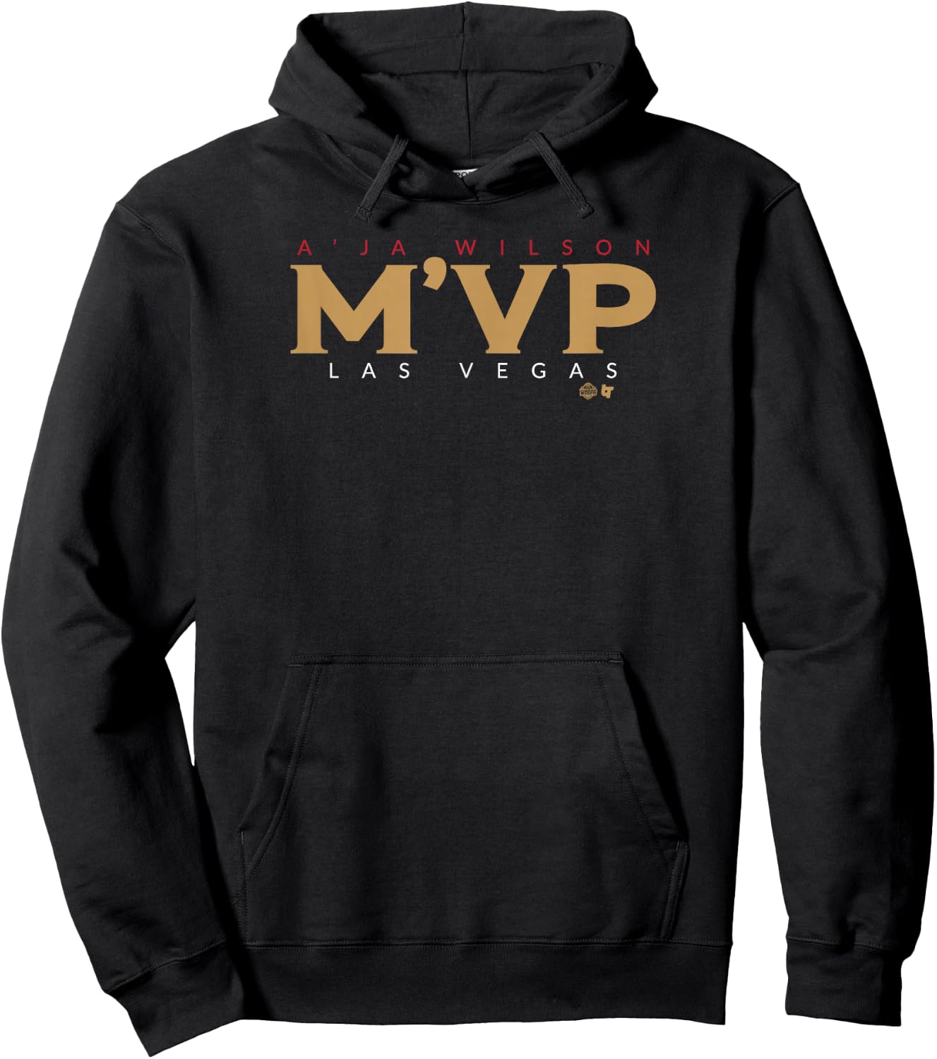 A'ja Wilson MVP - Las Vegas Basketball Hoodie - Hoodie | Black