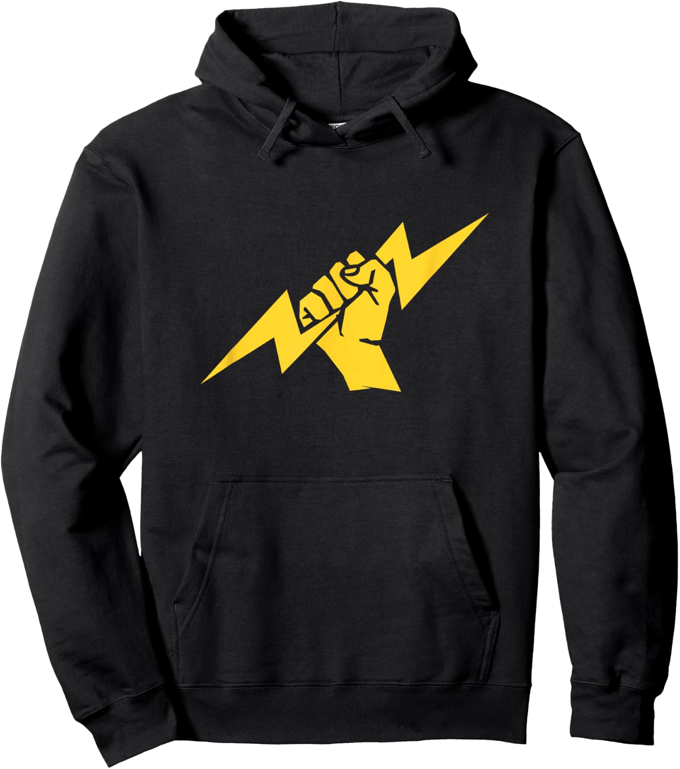 Electrician Hand Lightning Hoodie - Hoodie | Black