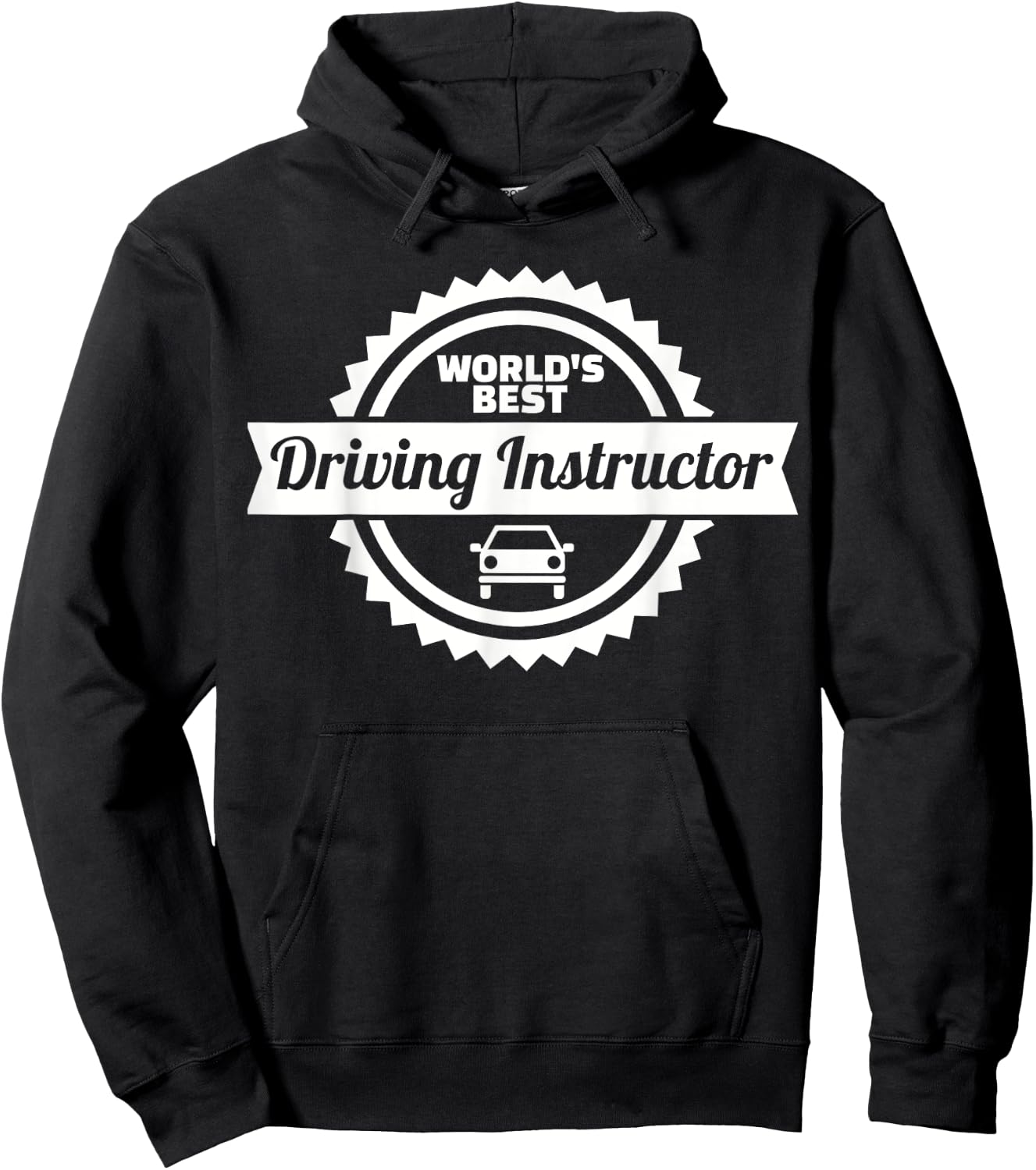 World's best driving instructor Hoodie - Hoodie | Black