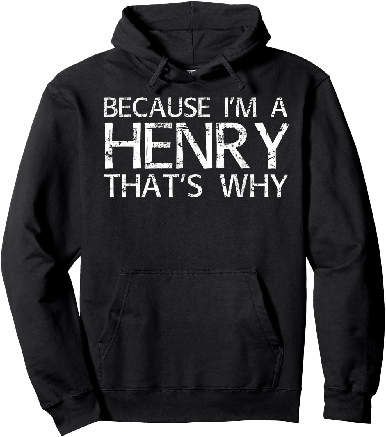 HENRY Gift Funny Surname Family Tree Birthday Reunion Idea Hoodie - Hoodie | Black