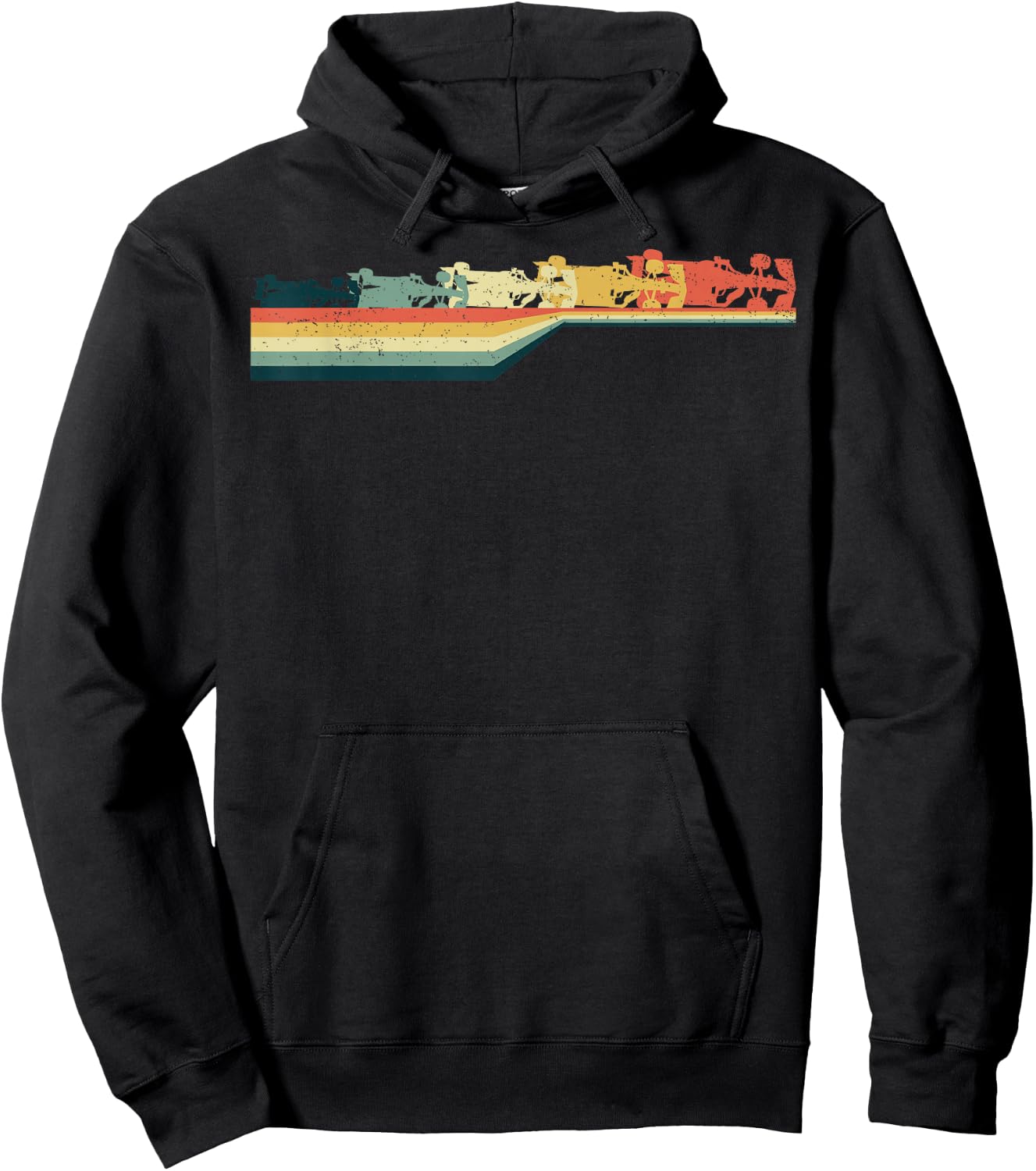 Formula Funny Gift Vintage Retro Hoodie - Hoodie | Black