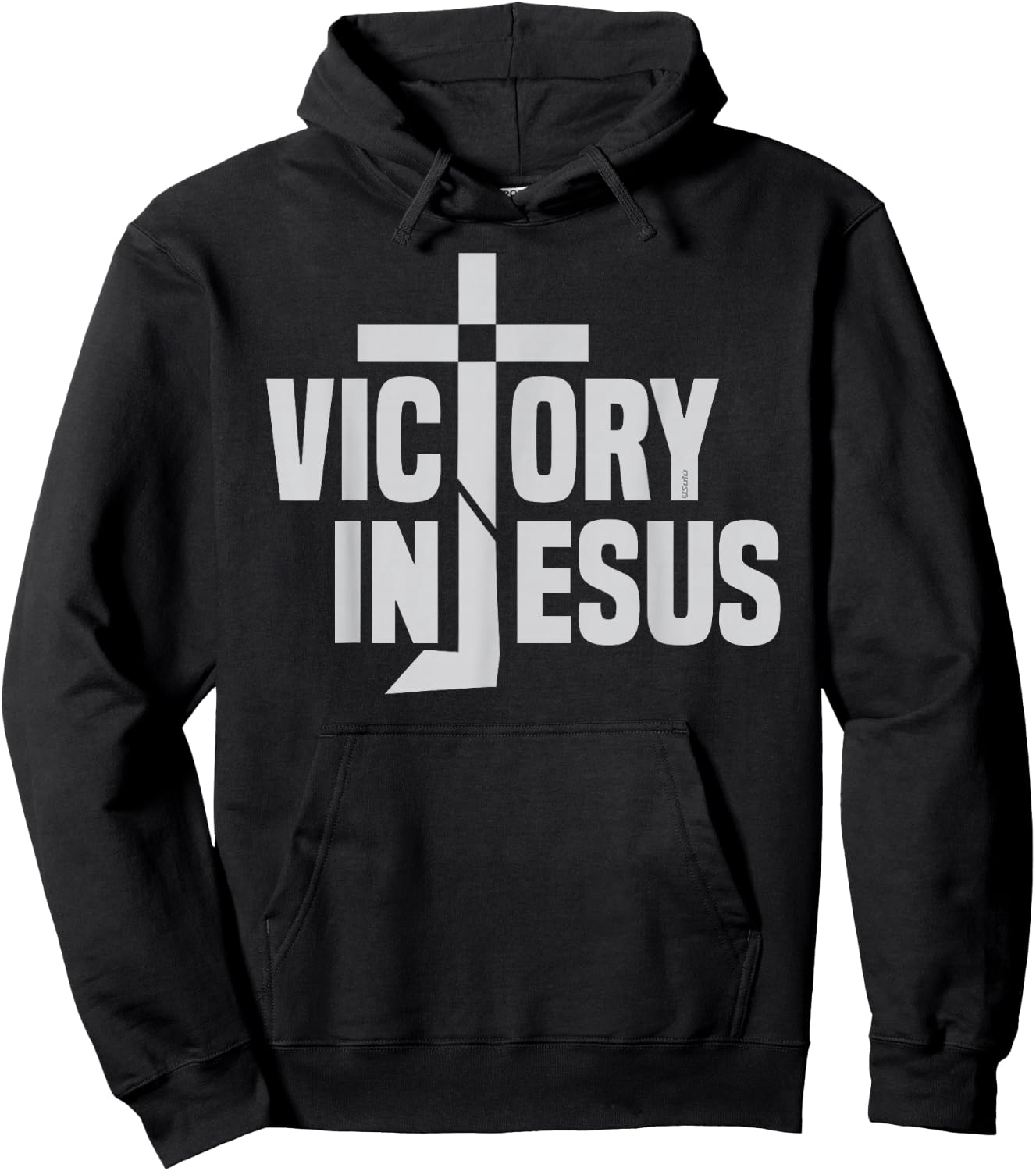 COMPLETE VICTORY IN JESUS' NAME Christian-inspired Hoodie - Hoodie | Black