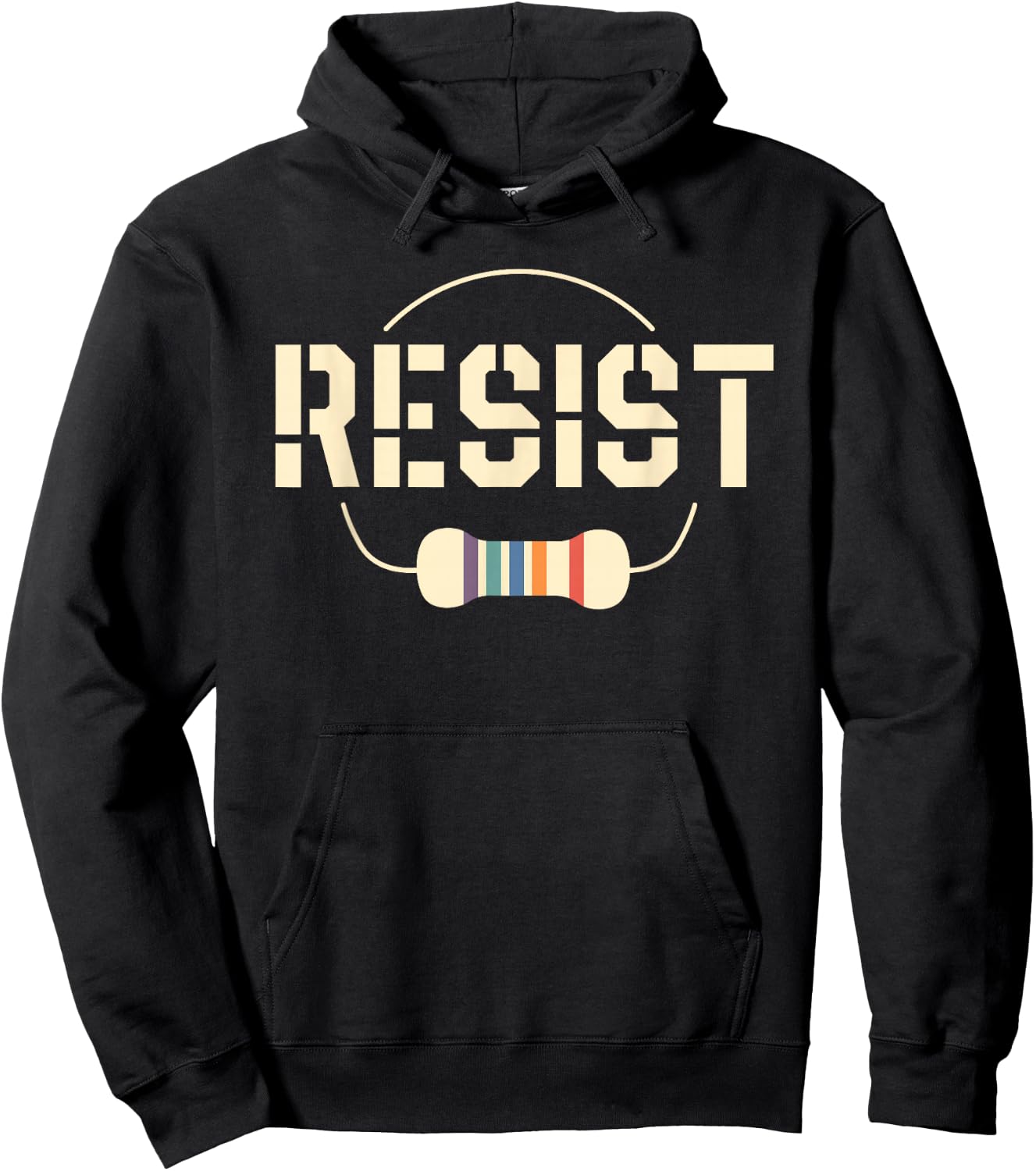 Gift Electrical Engineer Graduate Men Resist Circuit Hoodie - Hoodie | Black