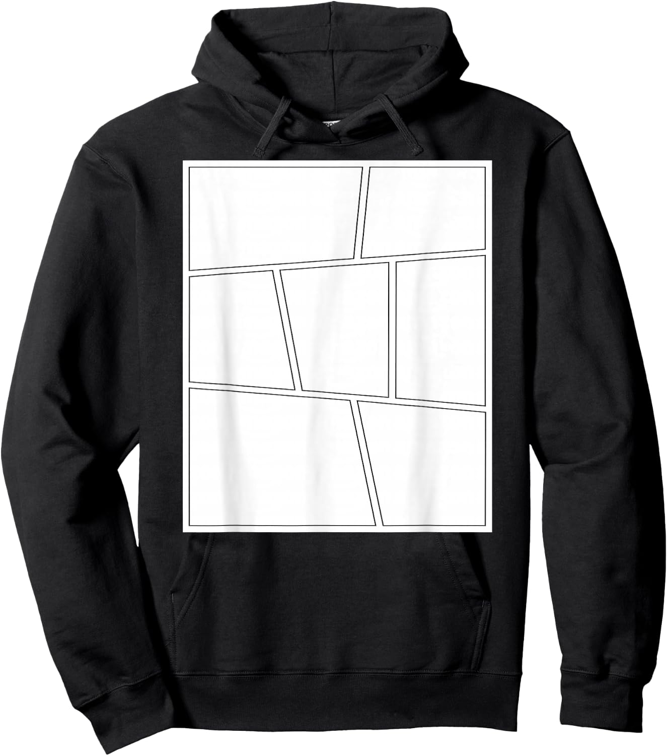Creativity for Children and Adults - Draw Your Hoodie - Hoodie | Black