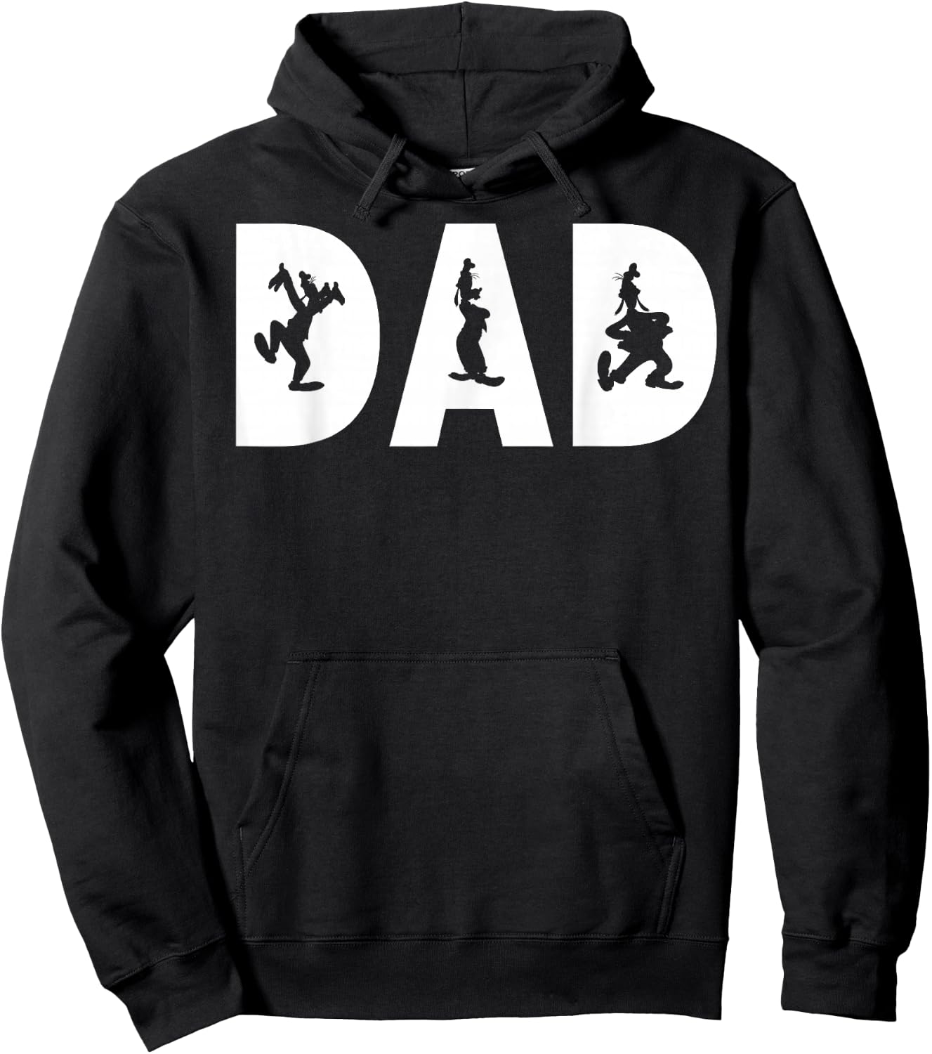 Disney Mickey and Friends Father's Day Goofy Dad Fill Small Hoodie - Hoodie | Black