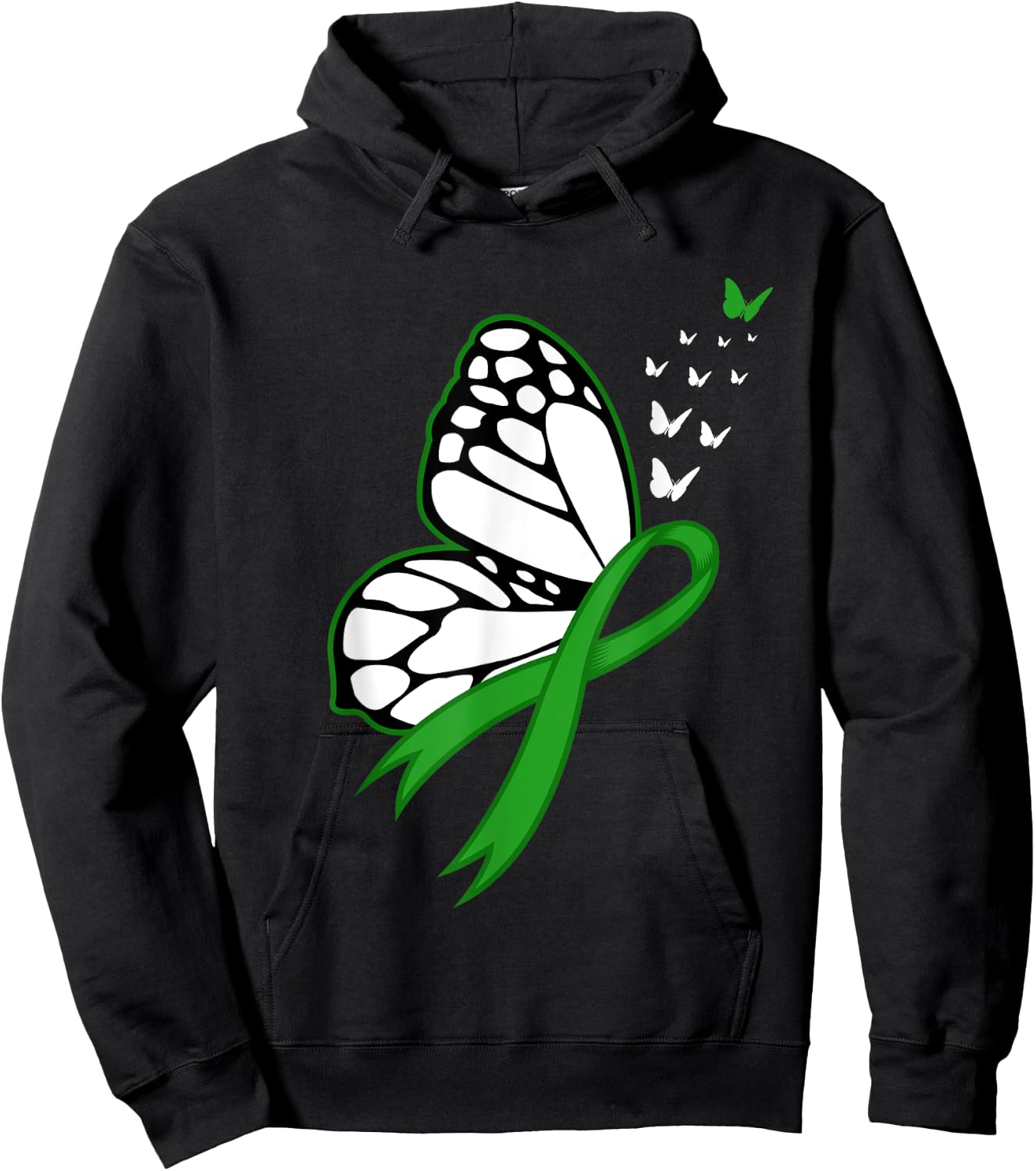 Gift cancer sick, liver cancer Hoodie - Hoodie | Black
