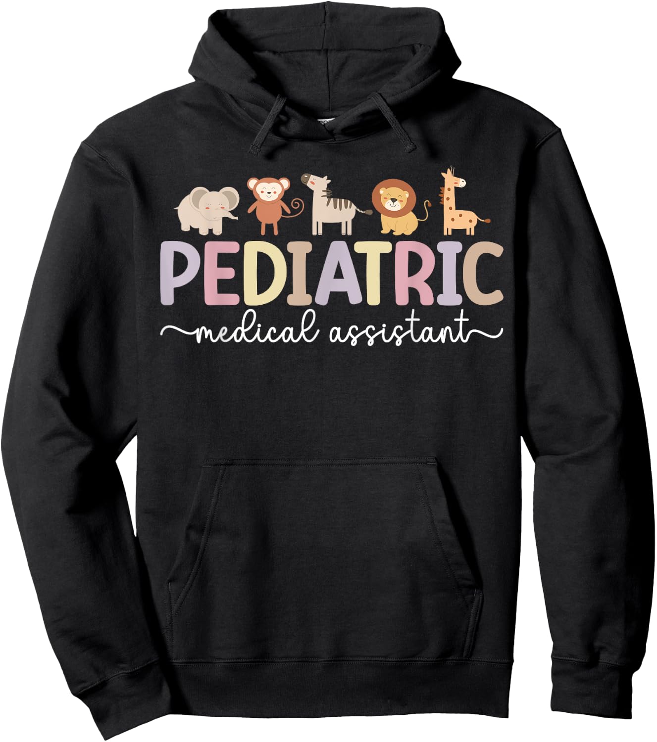 Peds Medical Assistant Pediatric Medical Assistant Hoodie - Hoodie | Black