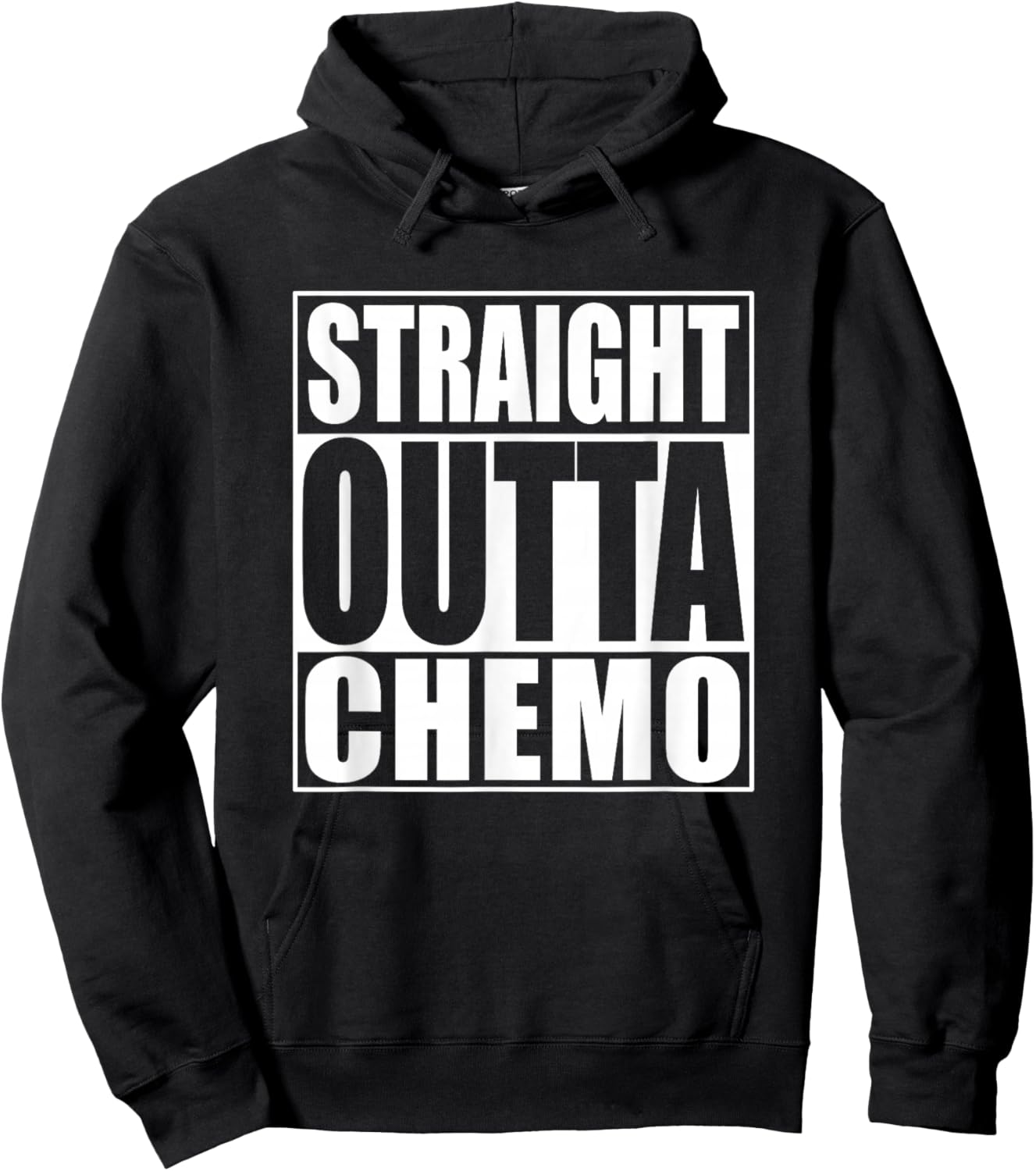 Straight Outta Chemo Hoodie - Hoodie | Black