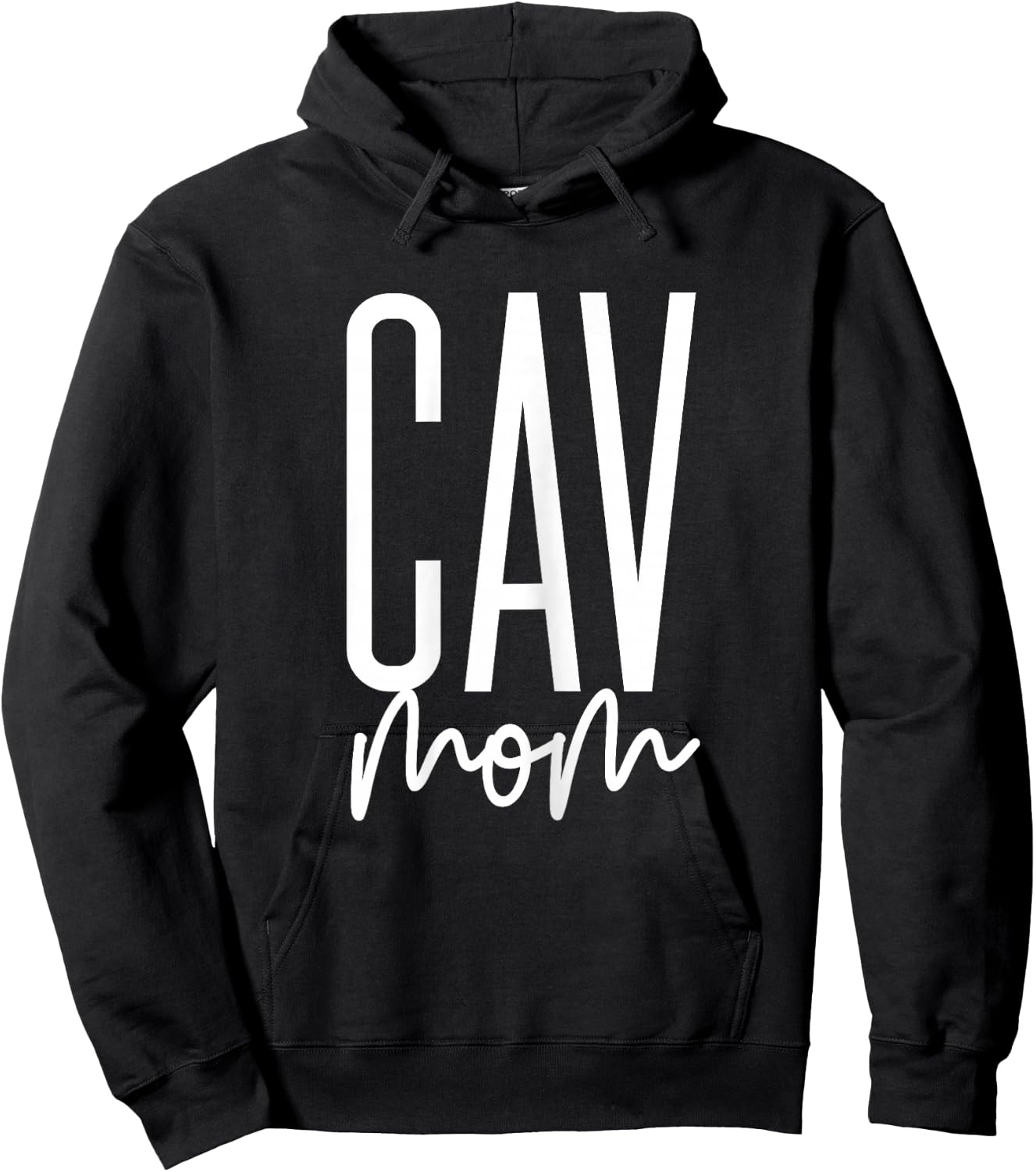 Cav Mom Cavalier King Charles Spaniel Cav Dog Cute Cav Hoodie - Hoodie | Black