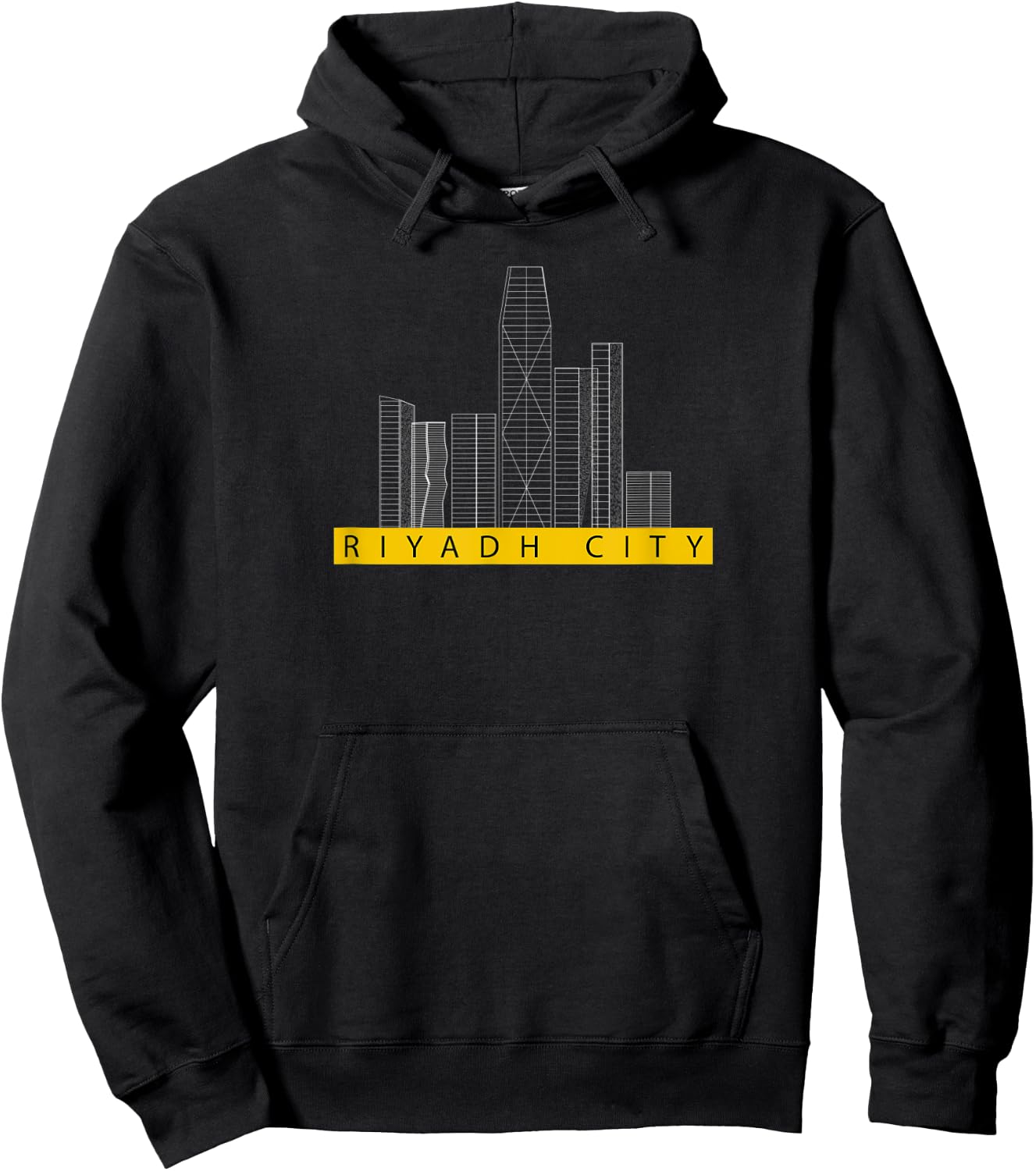 Riyadh city Hoodie - Hoodie | Black