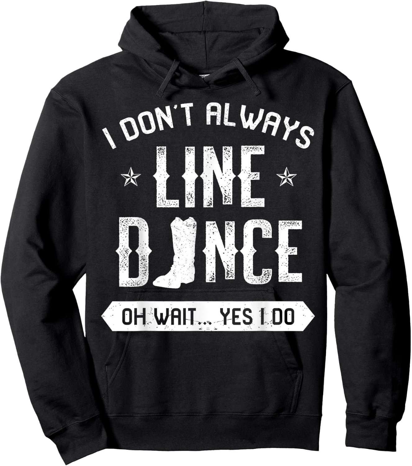 Line Dancing Group Dance Teacher Choreographed Dancer Gift Women Girls Kids Hoodie - Hoodie | Black