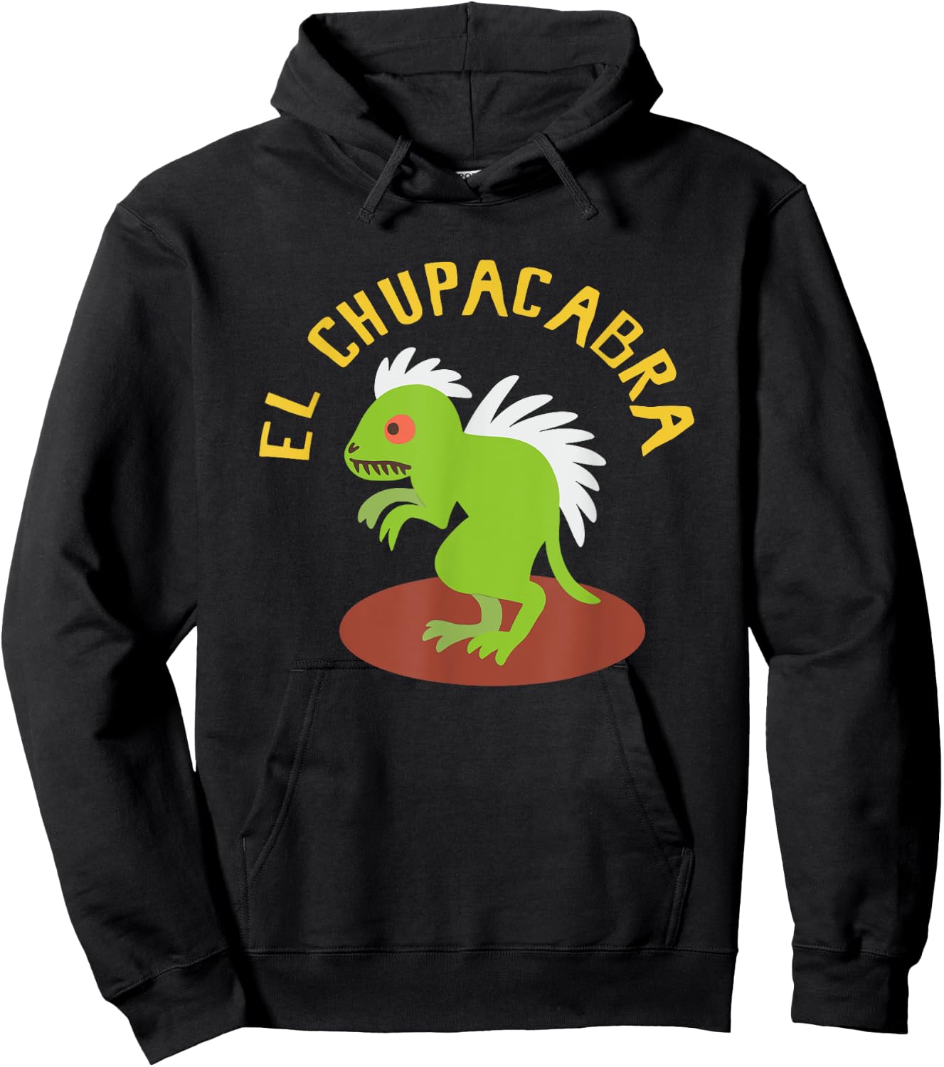 El Chupacabra, Cryptid Fandom Hoodie - Hoodie | Black