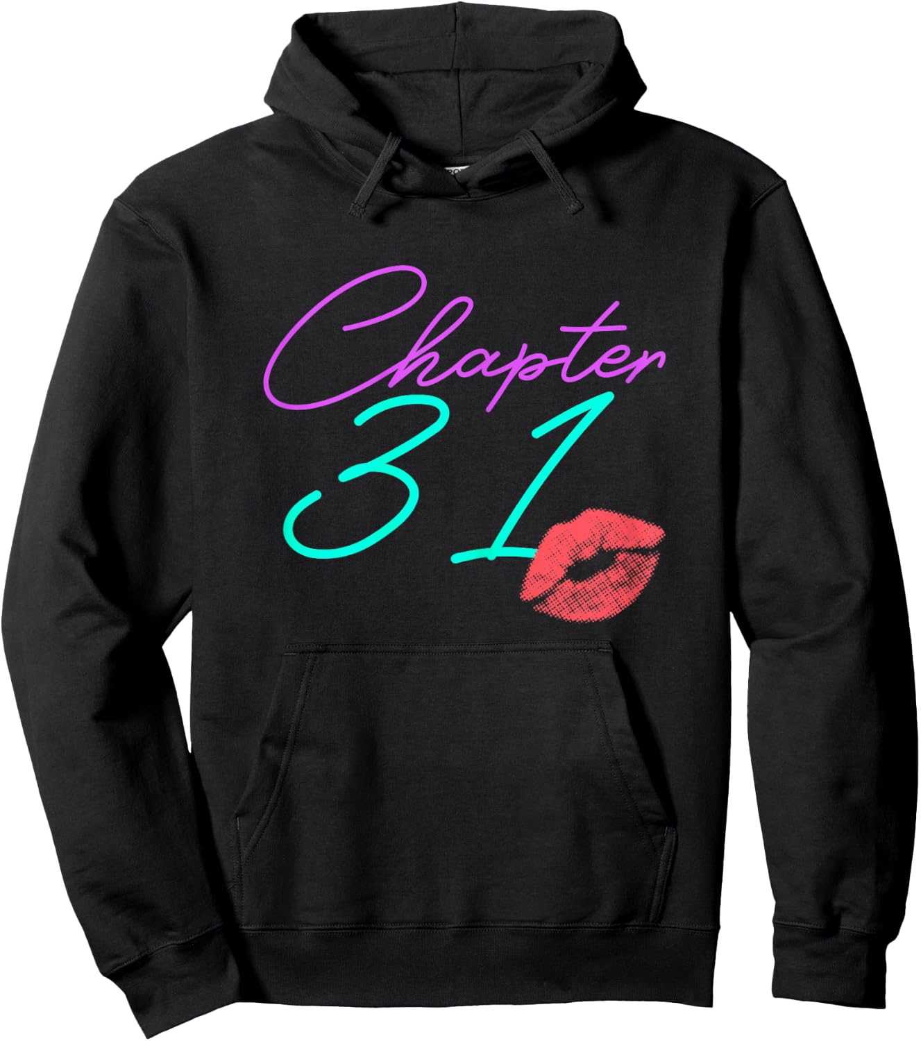 31st Birthday Funny Pink Women Gift Hoodie - Hoodie | Black