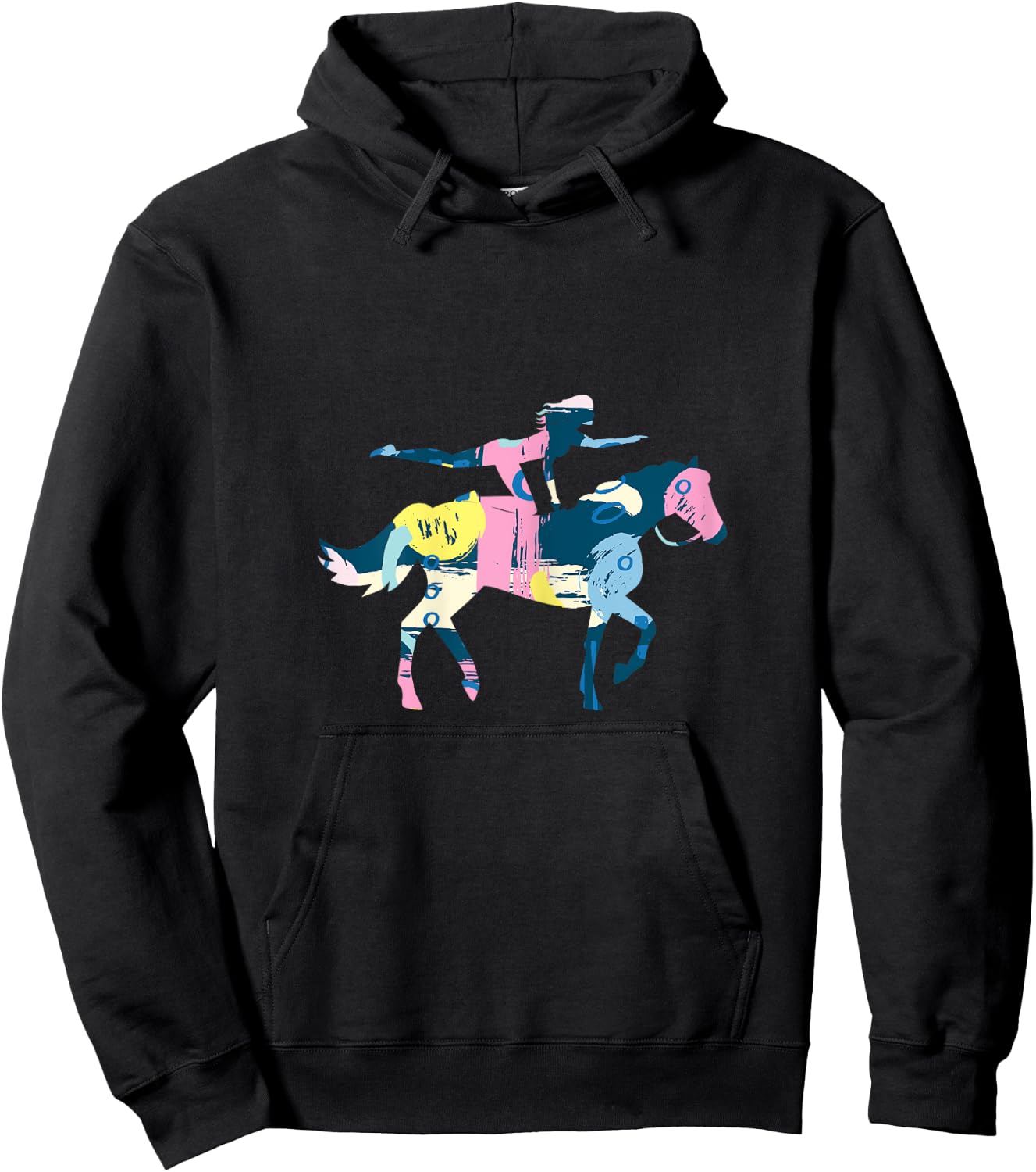 Vaulting Horse Sports Rider Volti Horse Riding Gift Hoodie - Hoodie | Black