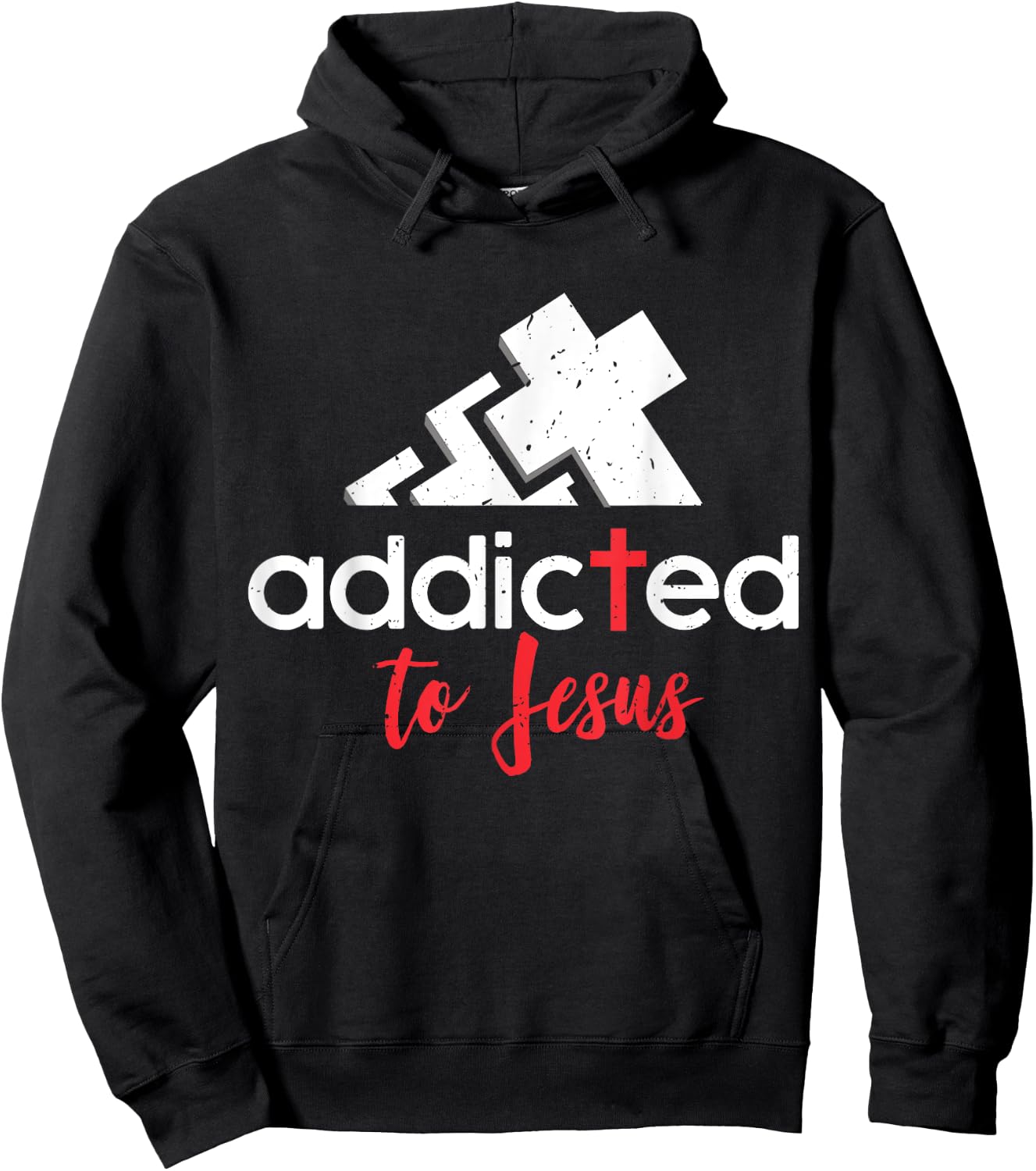 Addicted to Jesus - Christian Men Women Gift Hoodie - Hoodie | Black