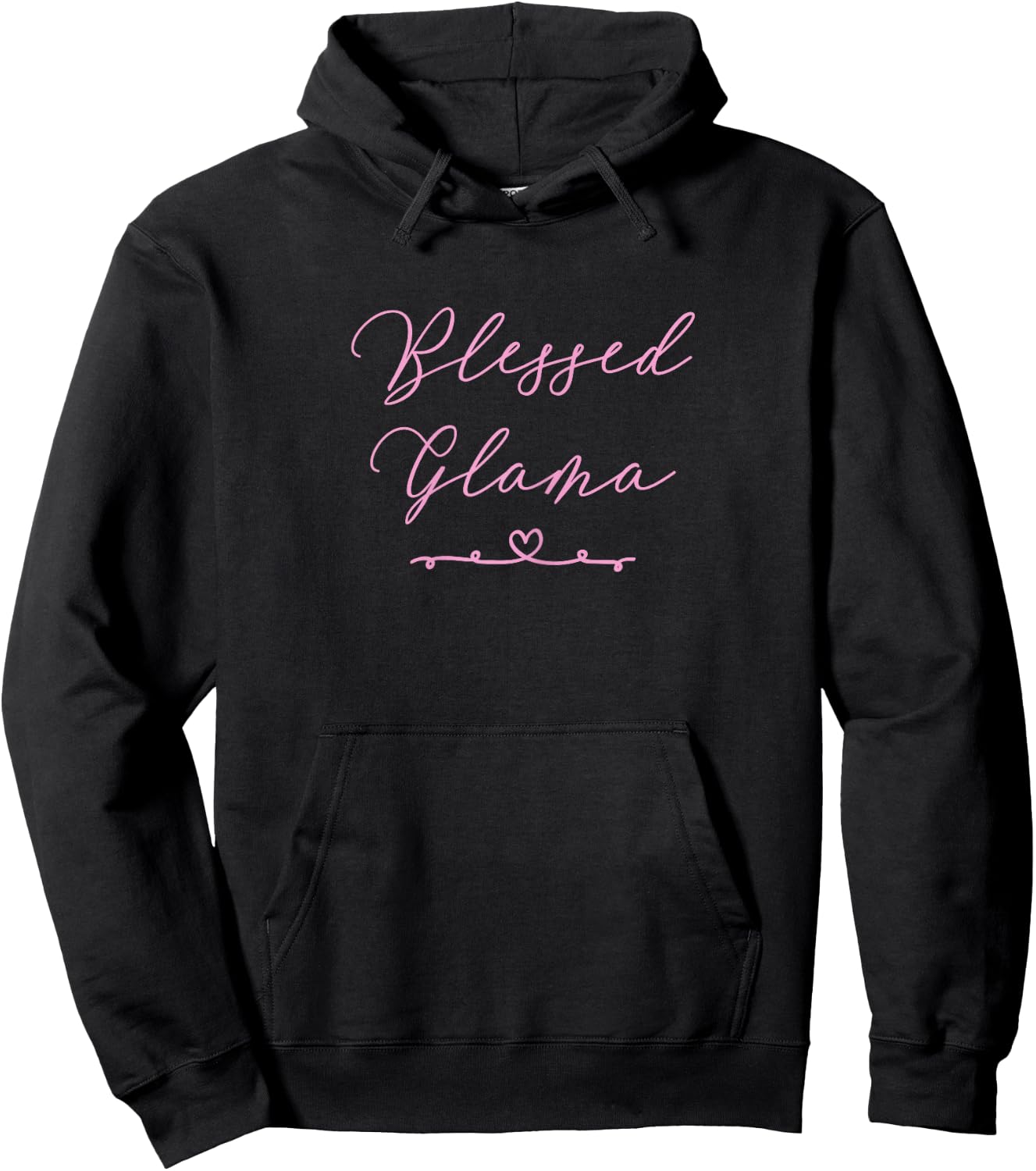 Blessed Glama Hoodie - Hoodie | Black