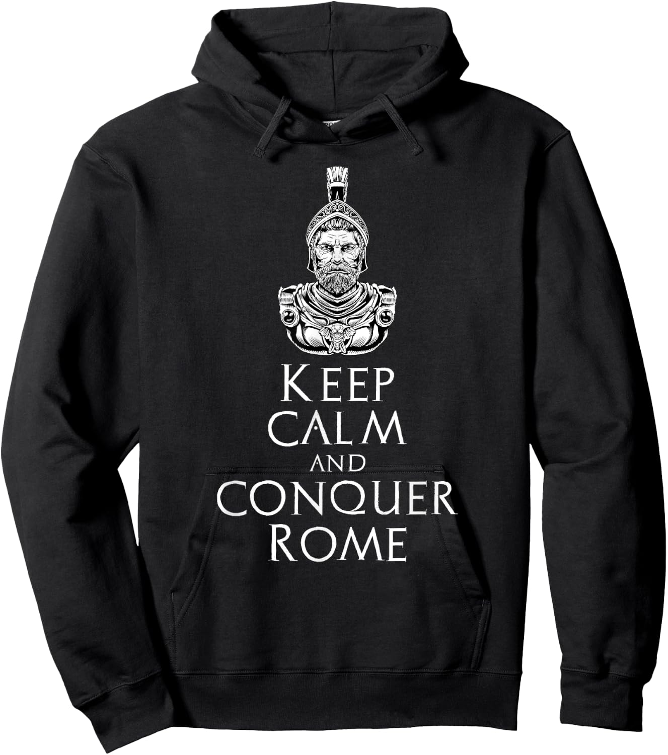 Hannibal Barca - Keep Calm And Conquer Rome - Carthage Hoodie - Hoodie | Black