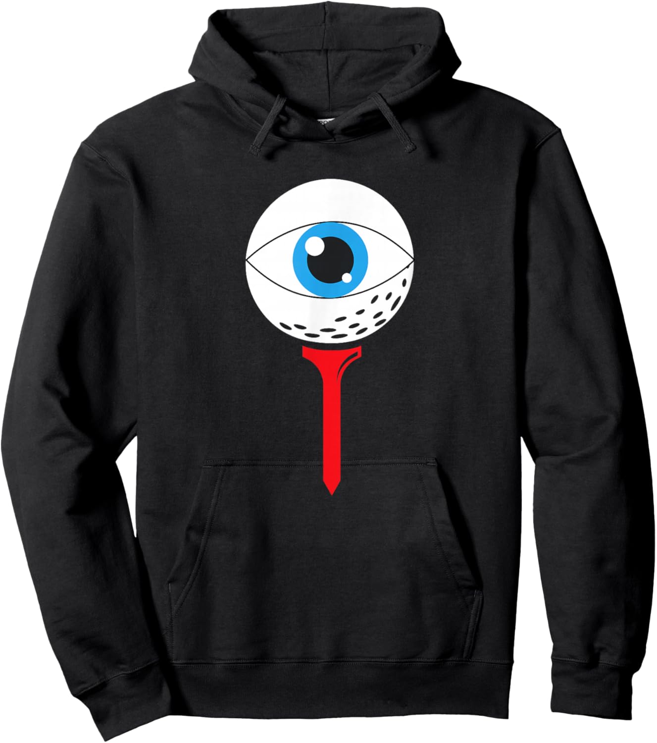 IT Information Technology Funny Eye Hoodie - Hoodie | Black