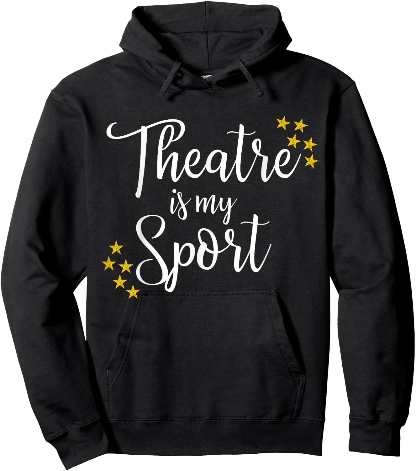 Theatre Is My Sport Musical Drama Teen Girls Youth Kids Hoodie - Hoodie | Black
