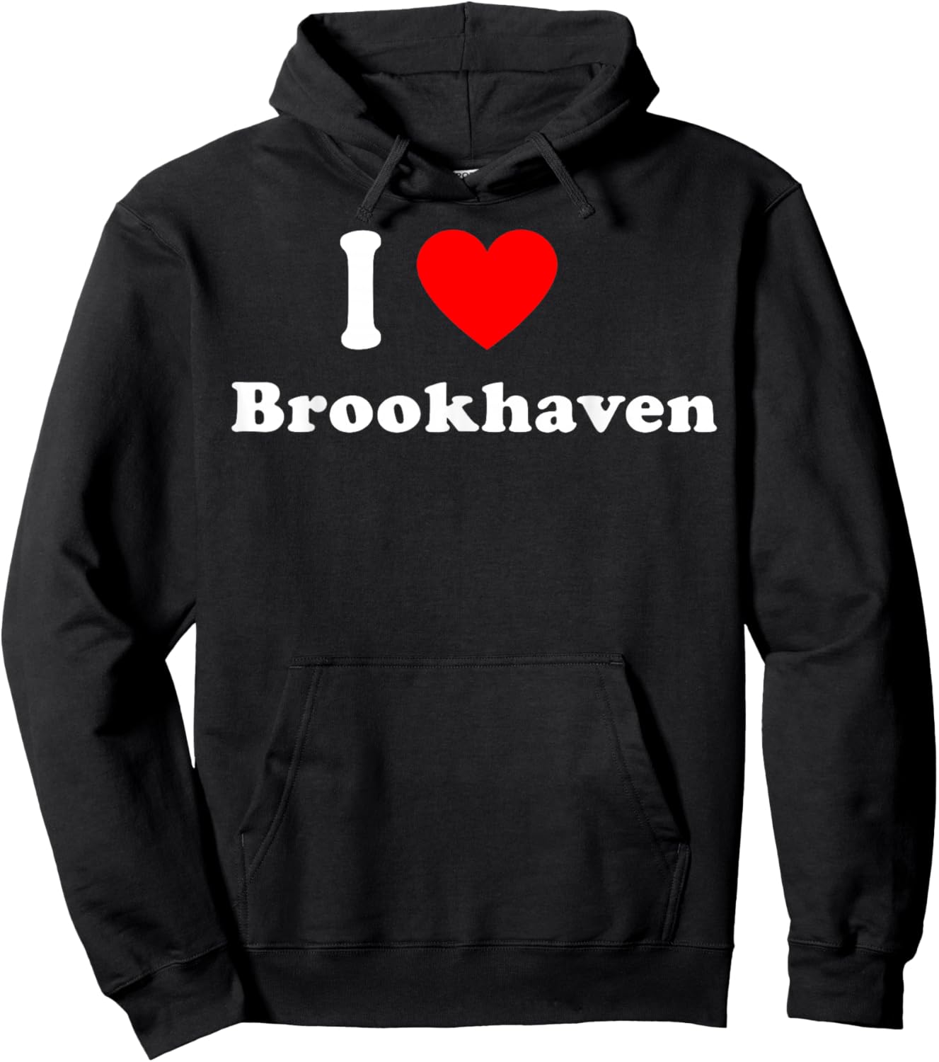 I Love Brookhaven Long Island Matching Classic Hoodie - Hoodie | Black
