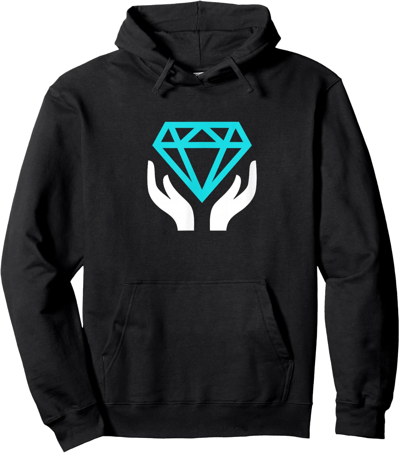 Hodl Diamond Hands crypto Hoodie - Hoodie | Black