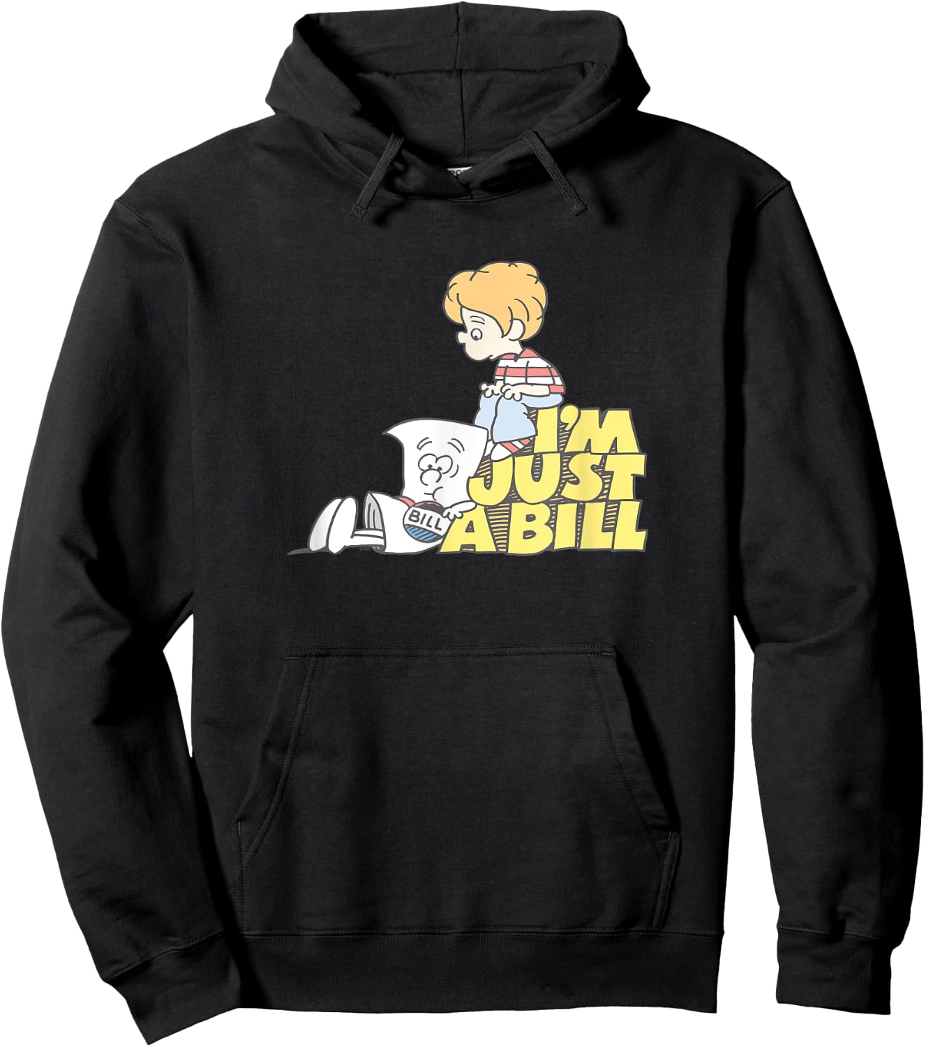 Ripple Junction x Schoolhouse Rock I'm Just A Bill Hoodie - Hoodie | Black