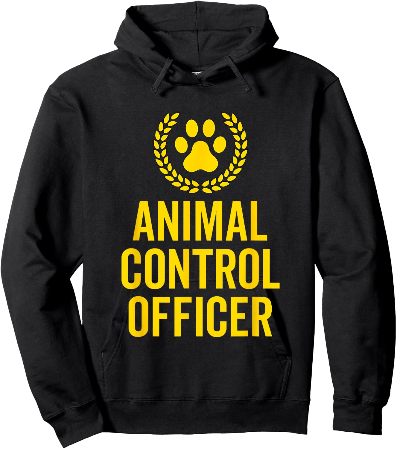 Animal Control Rescue Officer Halloween Animal Activist Gift Hoodie - Hoodie | Black