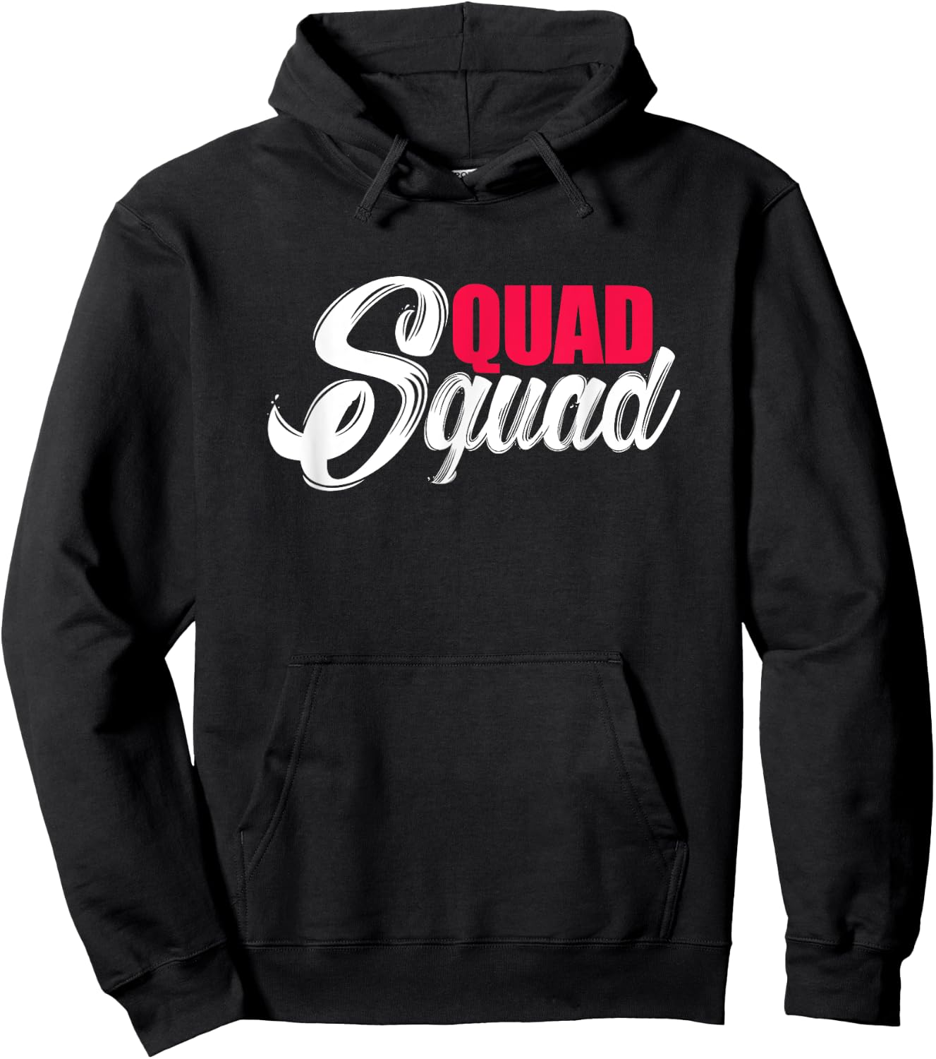 Quad Squad ATV Four Wheeler Biker Hoodie - Hoodie | Black