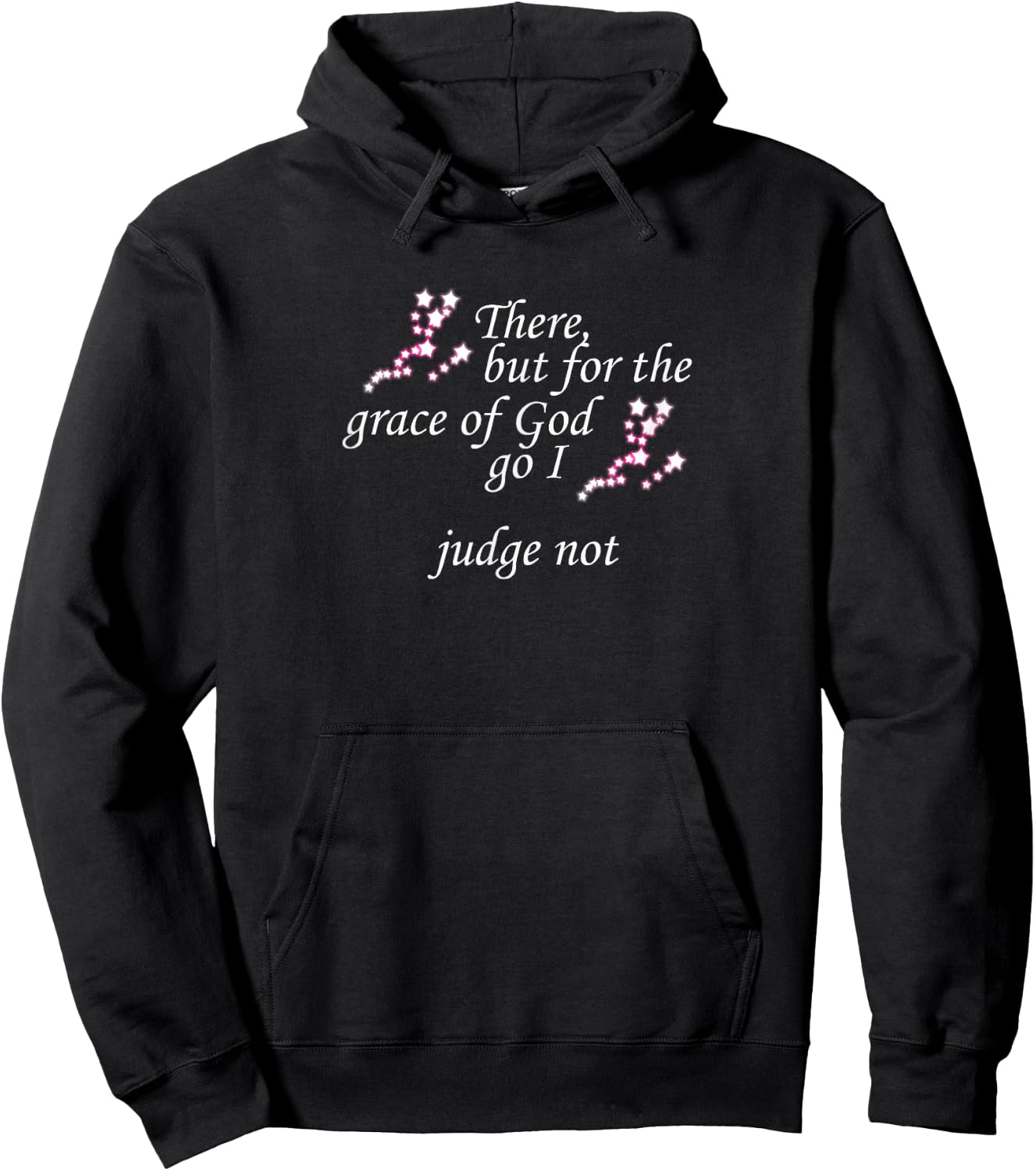 Judge not! There, but for the grace of God, go I. Hoodie - Hoodie | Black