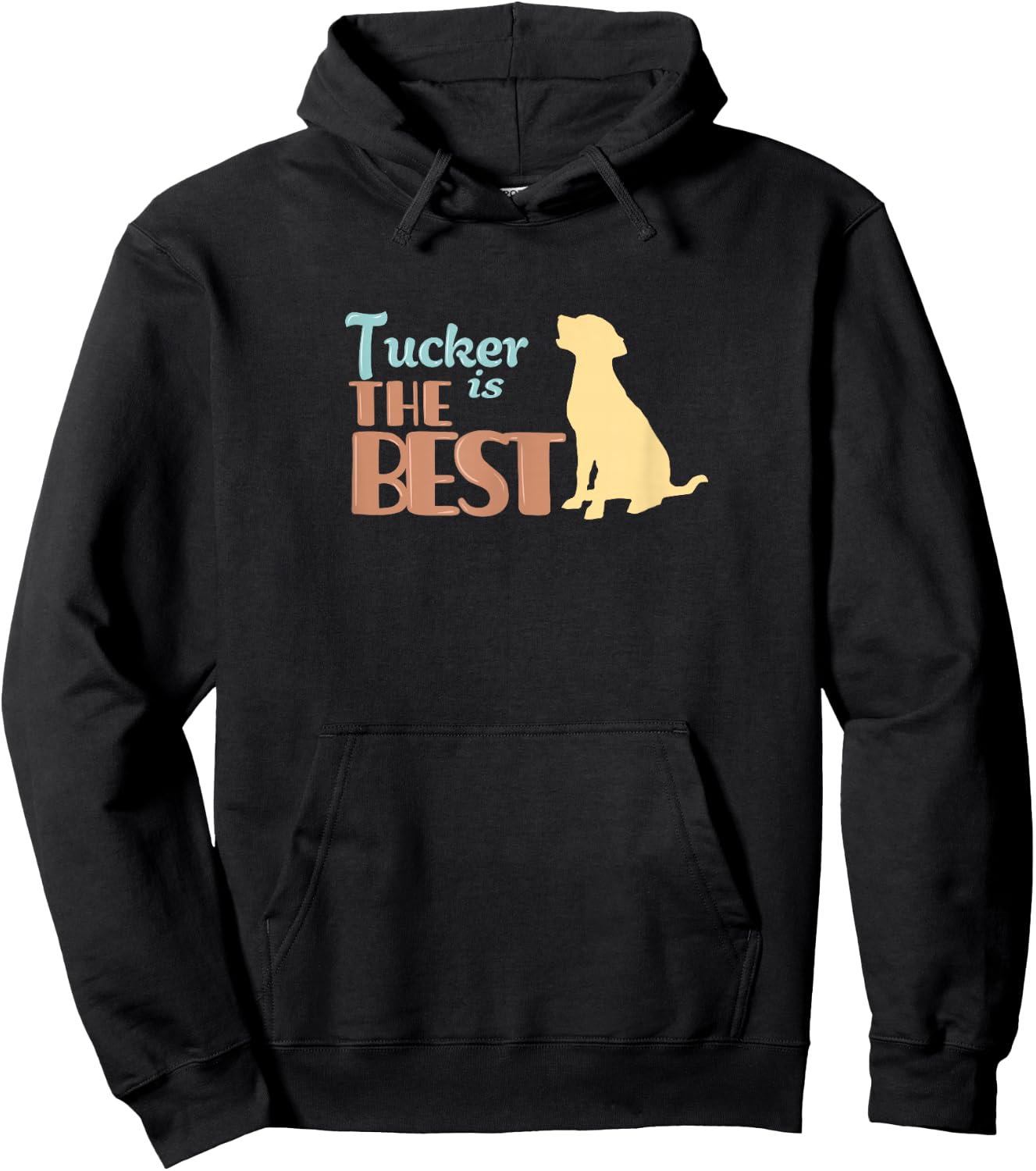 Tucker Dog Name Tucker Puppy Gift Women Hoodie - Hoodie | Black
