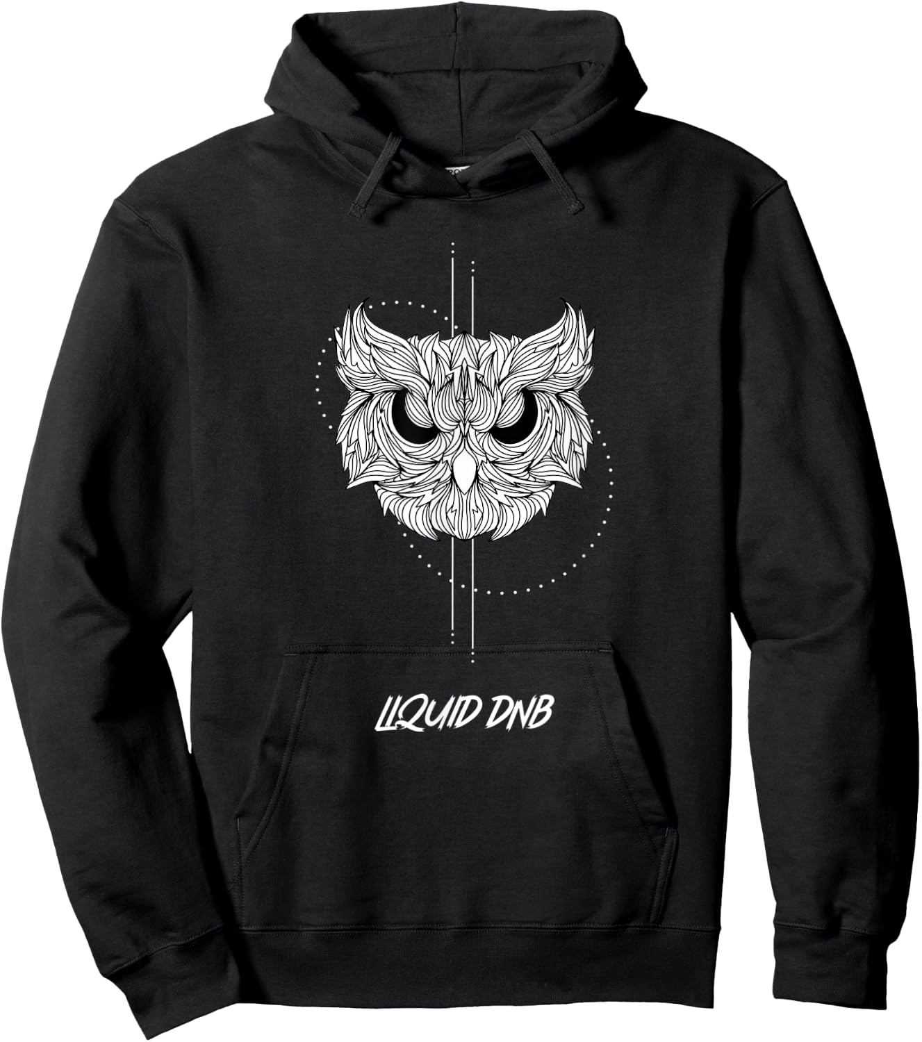 Liquid Drum And Bass Liquid Funk DnB Music DJ EDM Hoodie - Hoodie | Black