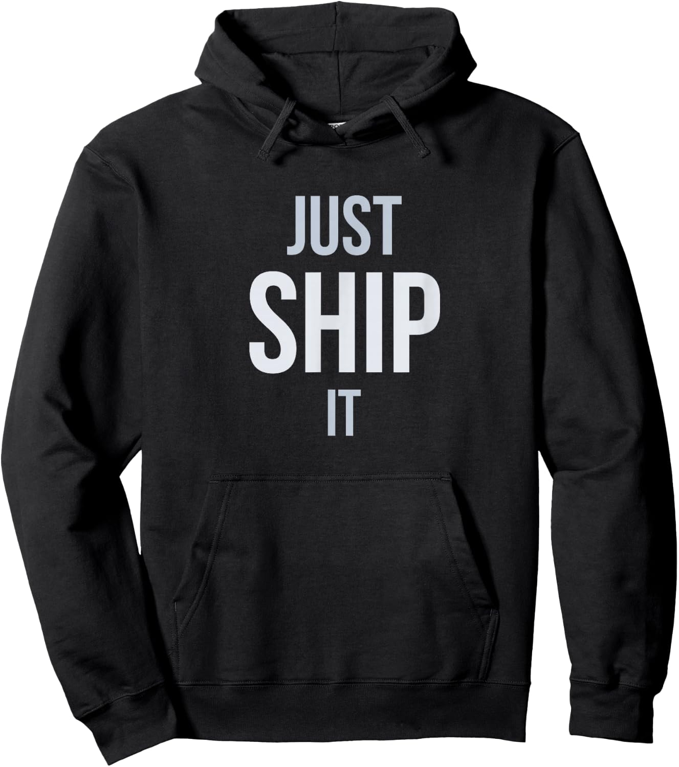 Developer Just Ship It Hoodie - Hoodie | Black