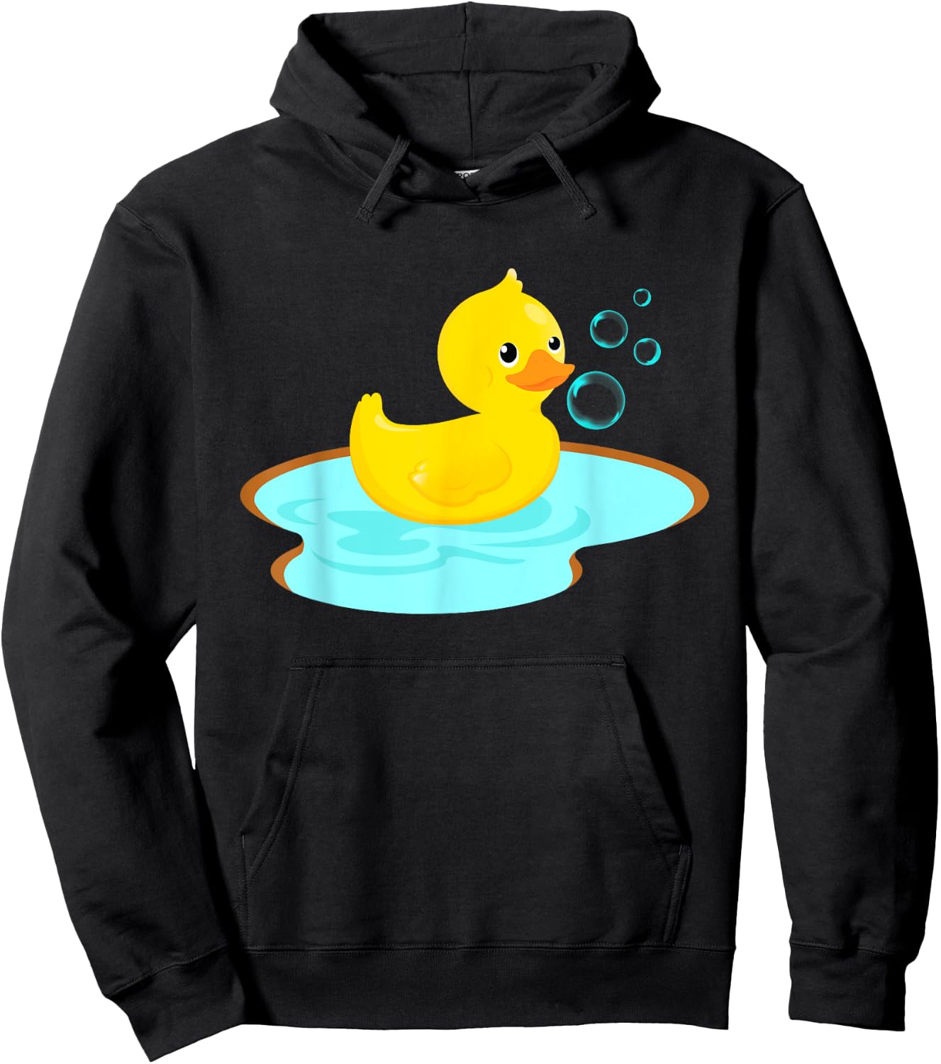 Cute Duckling Kids Gift Duck Hoodie - Hoodie | Black
