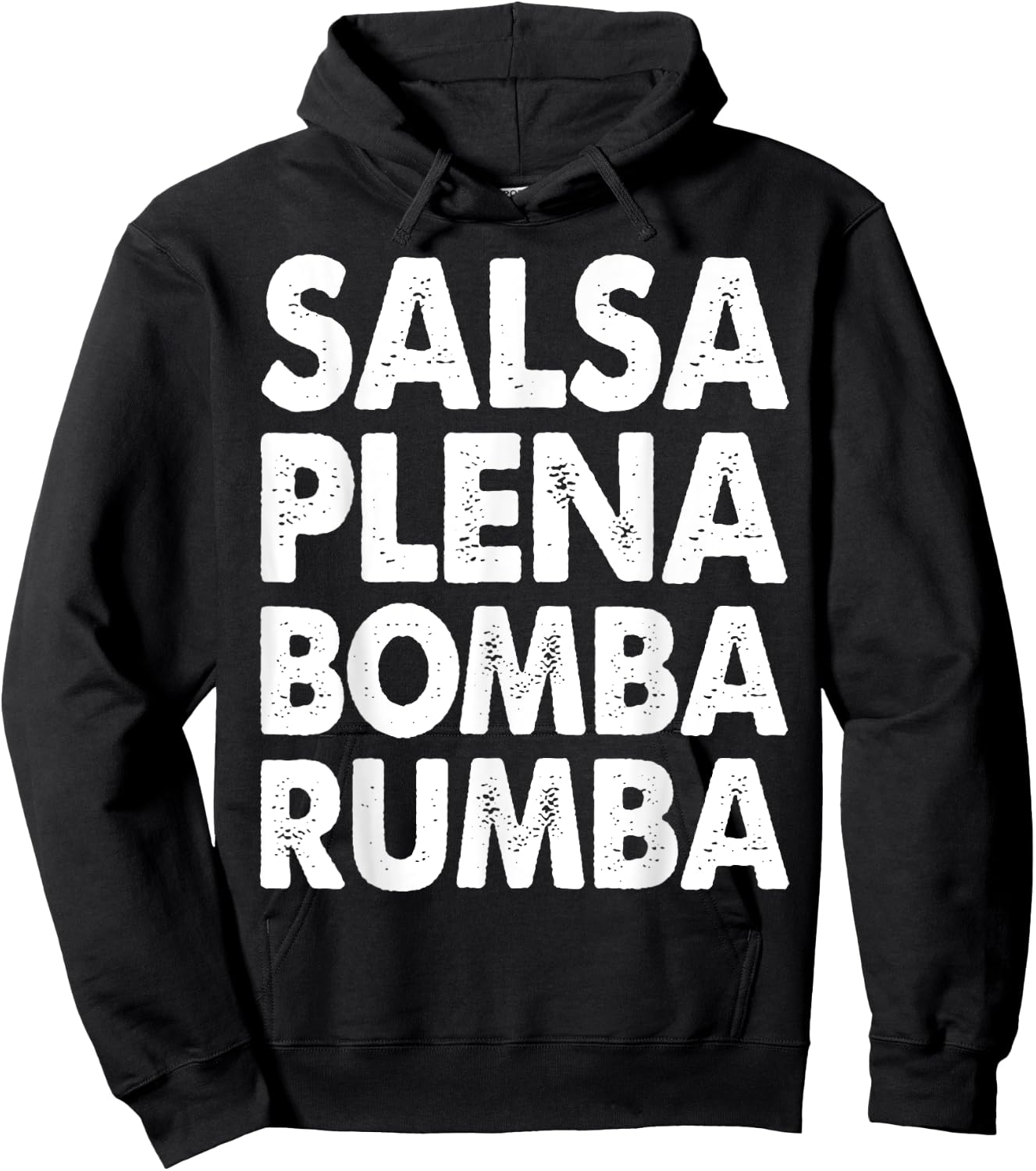 Funny Salsa Dance Shirts Women Salsa Plena Bomba Rumba Hoodie - Hoodie | Black