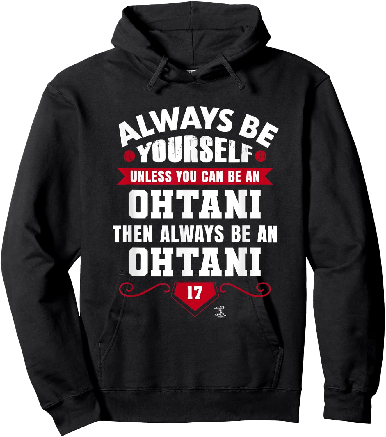 Shohei Ohtani Always be Yourself Gameday Hoodie - Hoodie | Black