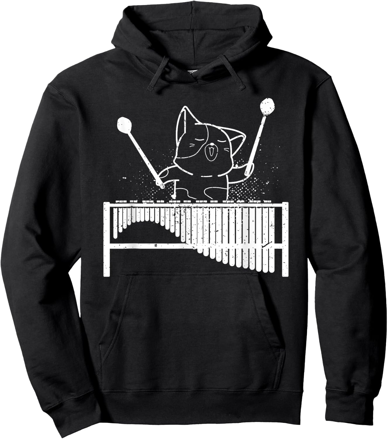 Marimba Funny Marimba Player Marimba Lover Hoodie - Hoodie | Black