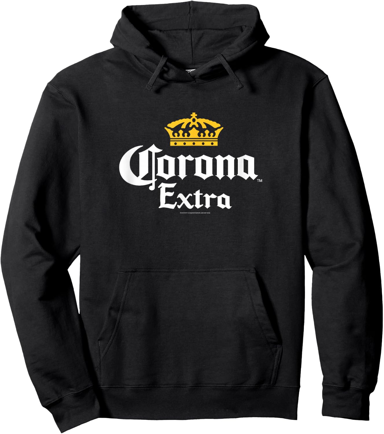 Officially Licensed Corona Extra Crown Logo Hoodie - Hoodie | Black