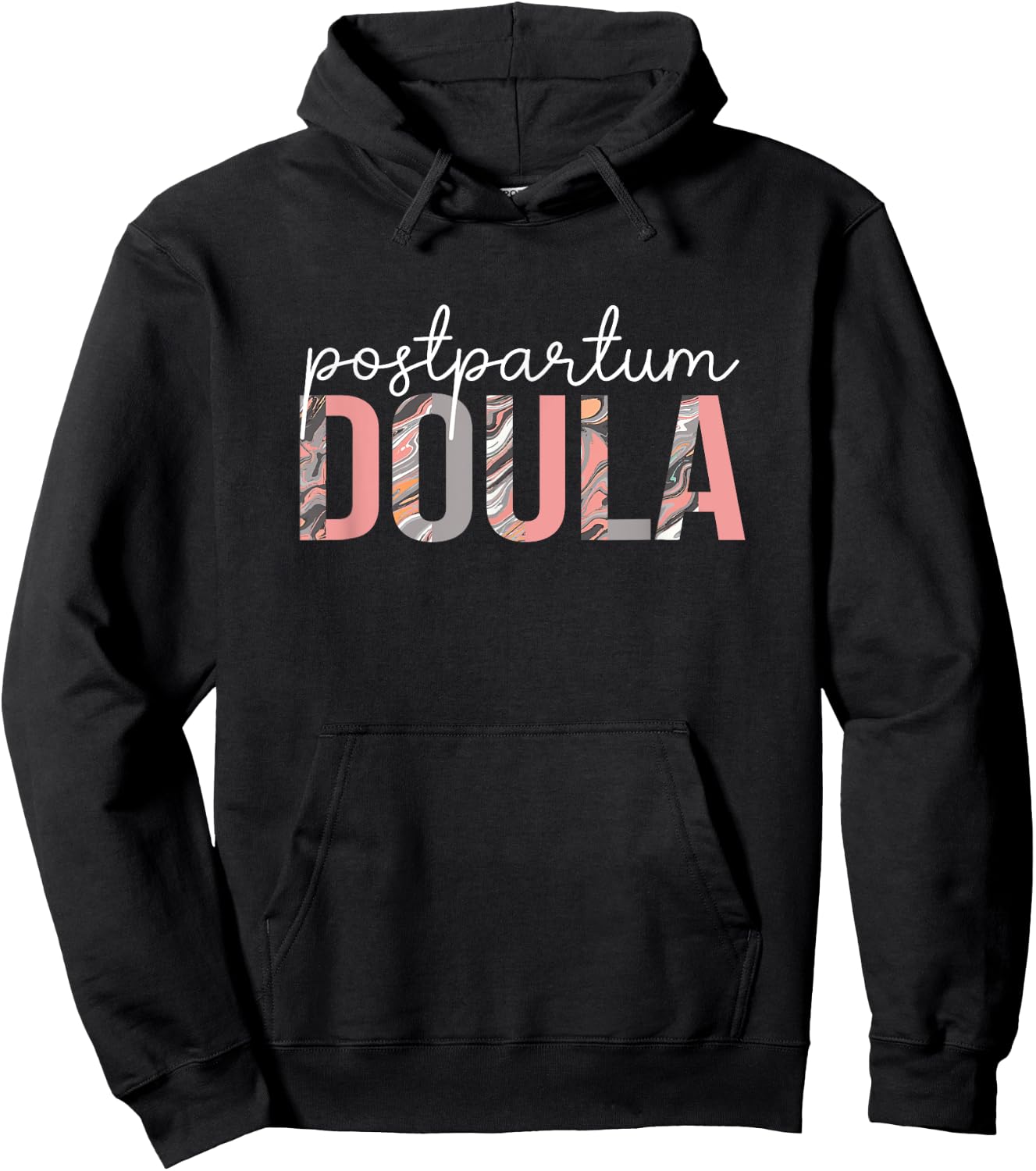 Postpartum Doula - Birth Worker - Delivery Labor Coach Hoodie - Hoodie | Black