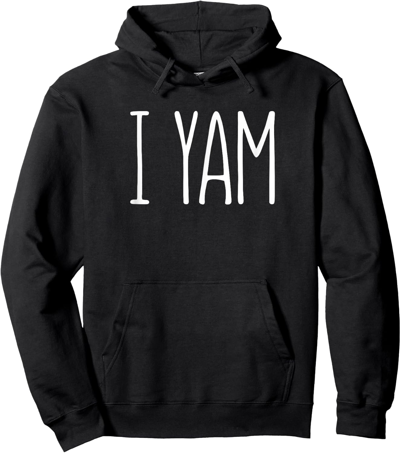 I Yam Shirt She's My Sweet Potato Matching Thanksgiving Day Hoodie - Hoodie | Black