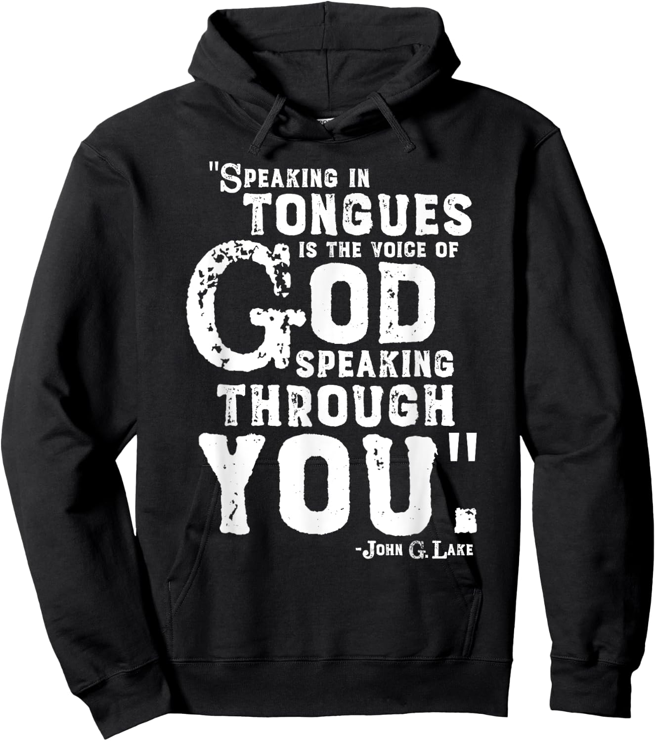 Speaking in Tongues Hoodie - Hoodie | Black
