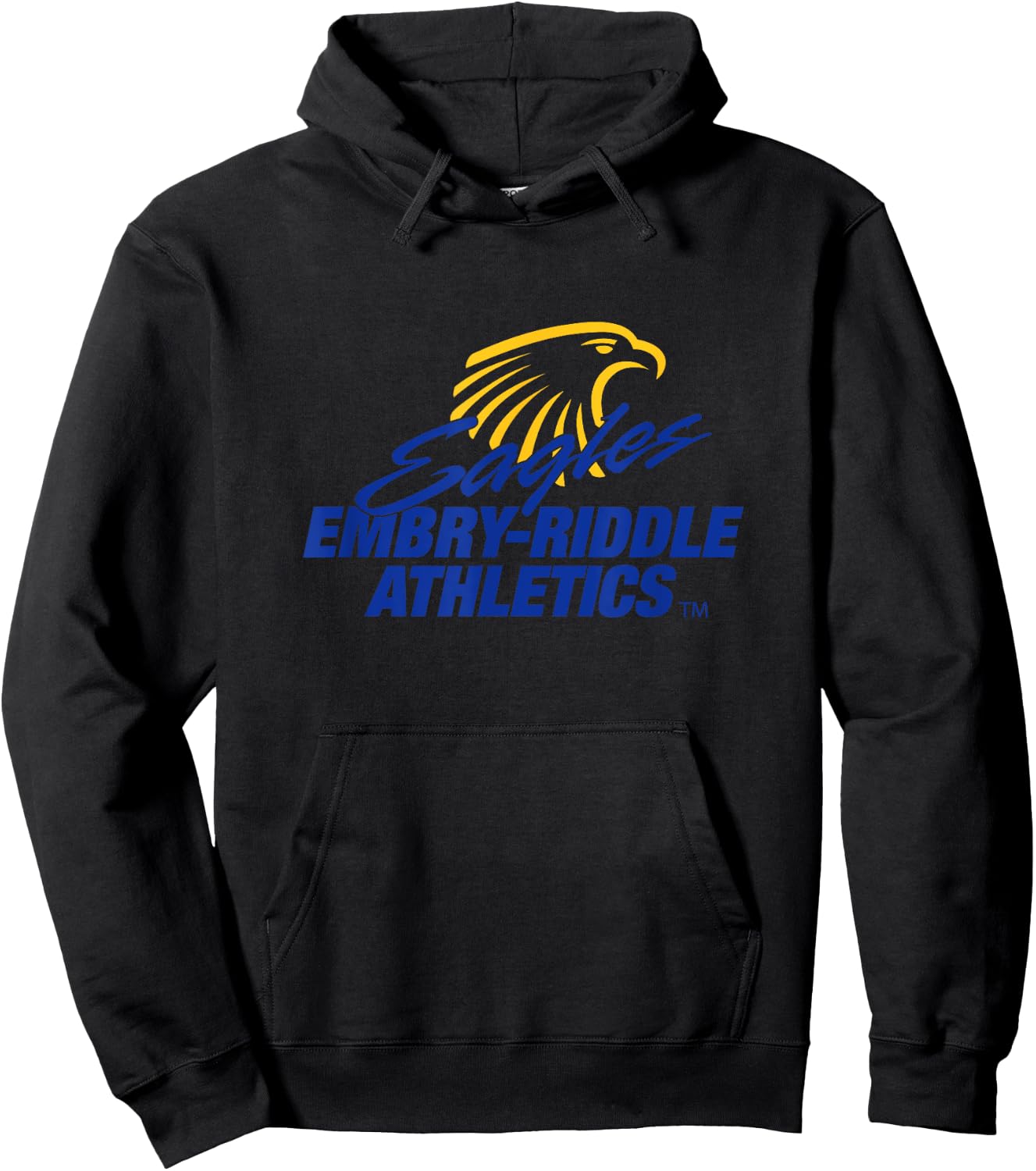 License Champs | Embry Riddle Eagles -Youth Black Hoodie - Hoodie | Black
