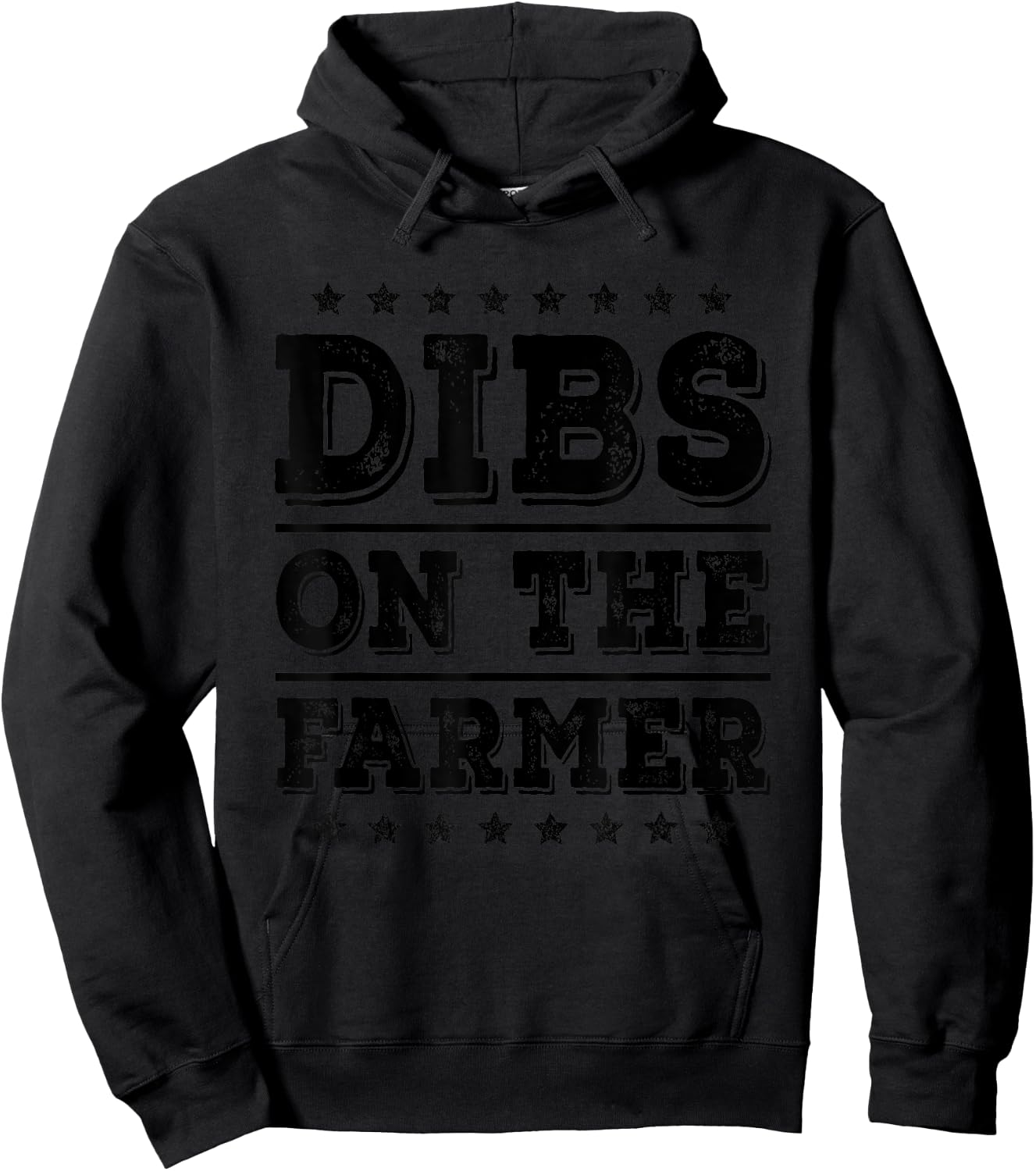 Dibs on The Farmer Funny Wife Girlfriend Hoodie - Hoodie | Black