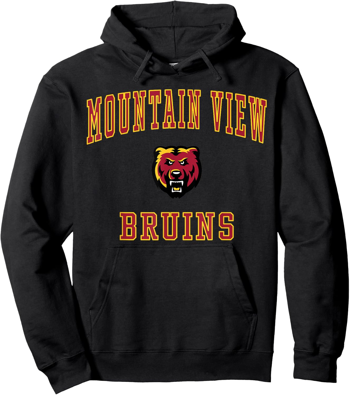 Mountain View High School Bruins Hoodie - Hoodie | Black